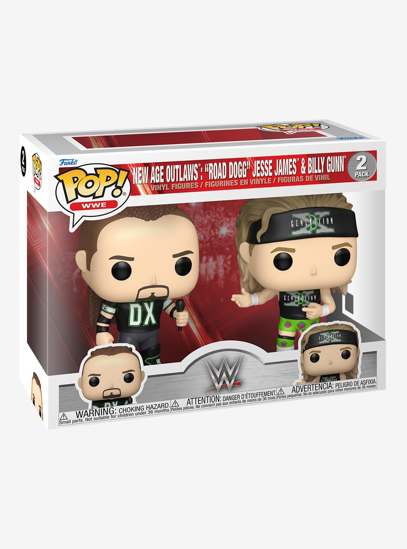 Funko WWE Pop! New Age Outlaws “Road Dogg” Jesse James & Billy Gunn Vinyl Figure Set, , hi-res