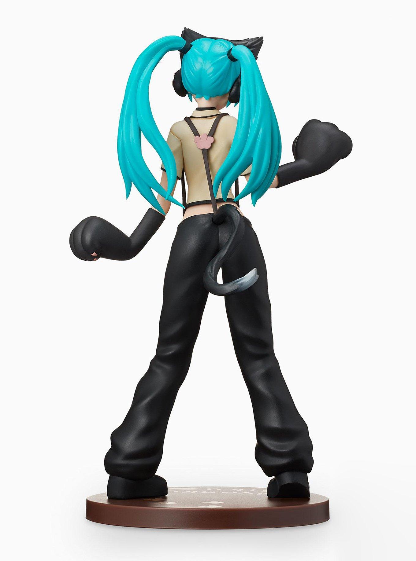 Sega Vocaloid Hatsune Miku Project DIVA Arcade Future Tone Super Premium Hatsune Miku (Kitty Cat) Figure, , alternate