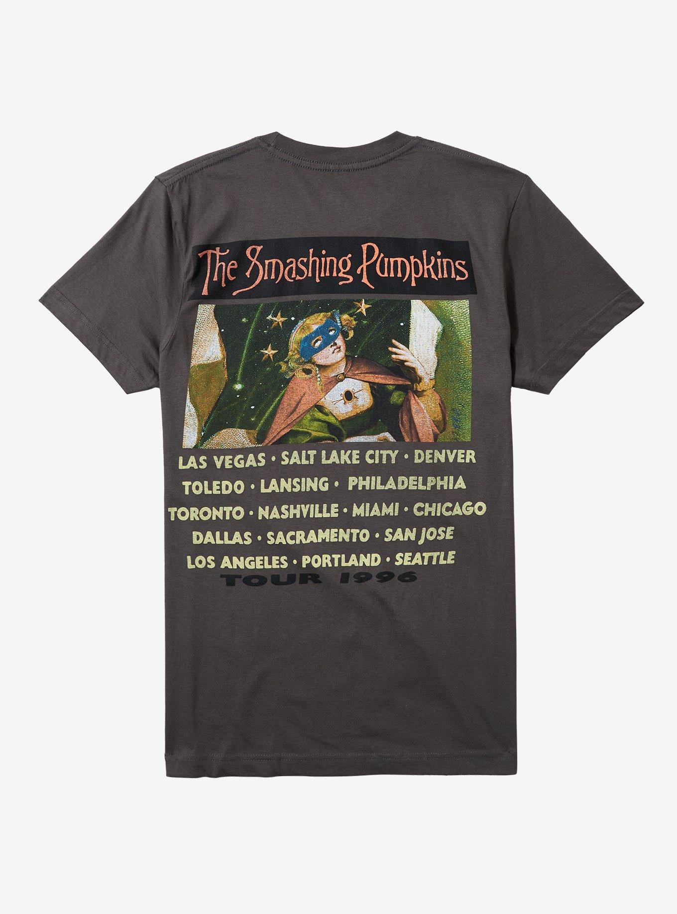 The Smashing Pumpkins Mellon Collie And The Infinite Sadness 1996 Tour Boyfriend Fit Girls T-Shirt, , hi-res