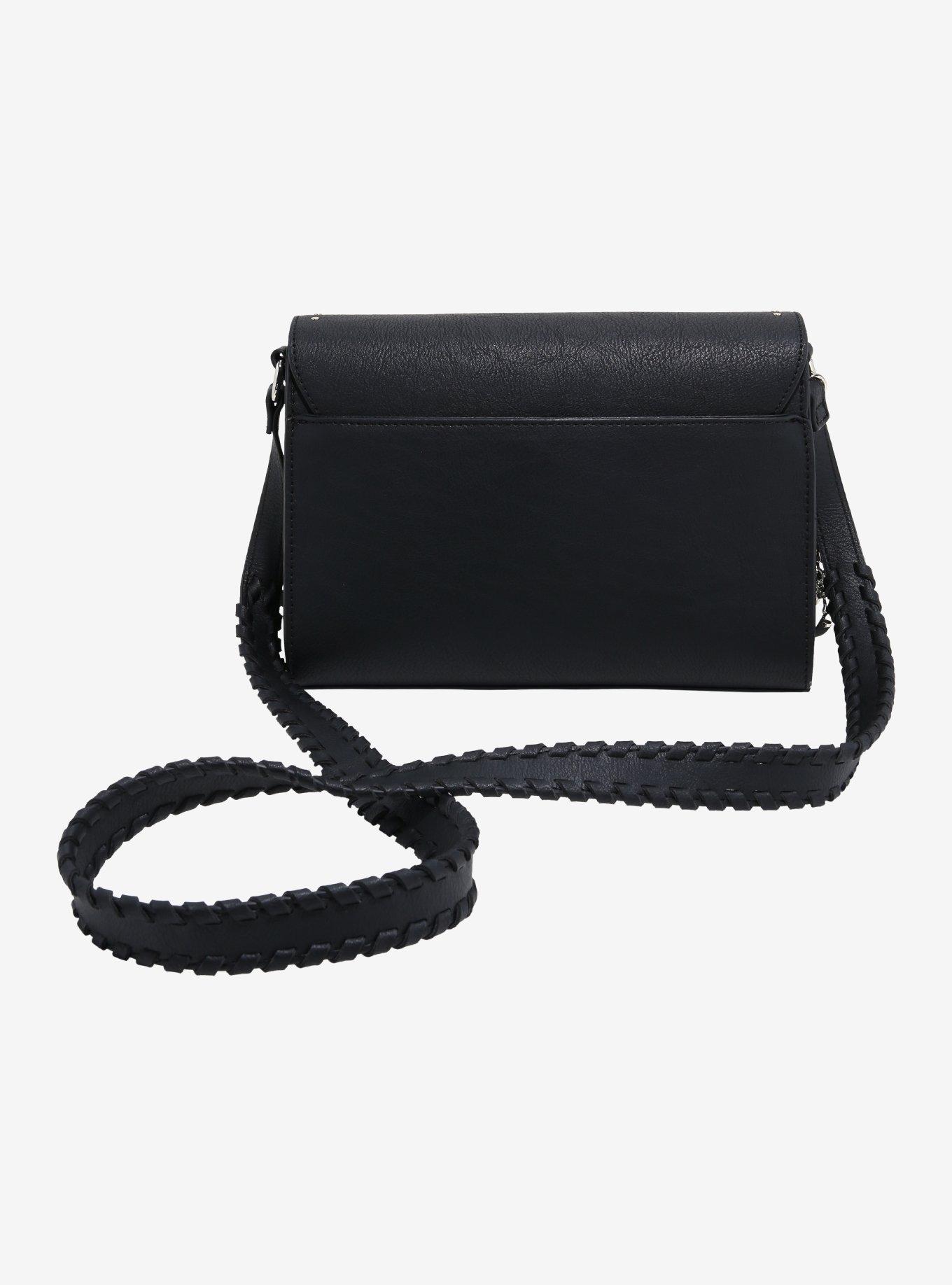 Social Collision Western Skeleton Charm Buckle Crossbody Bag, , hi-res