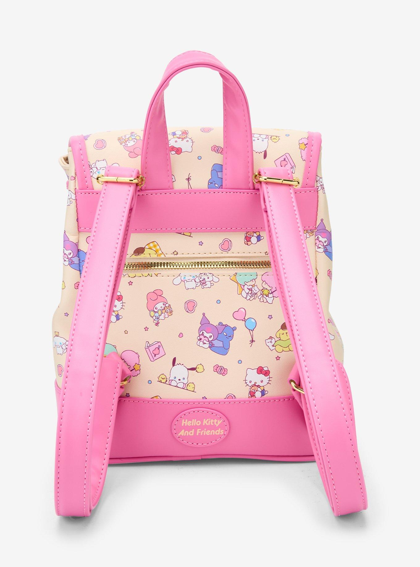 Her Universe Hello Kitty And Friends Missing You Slouch Mini Backpack, , alternate
