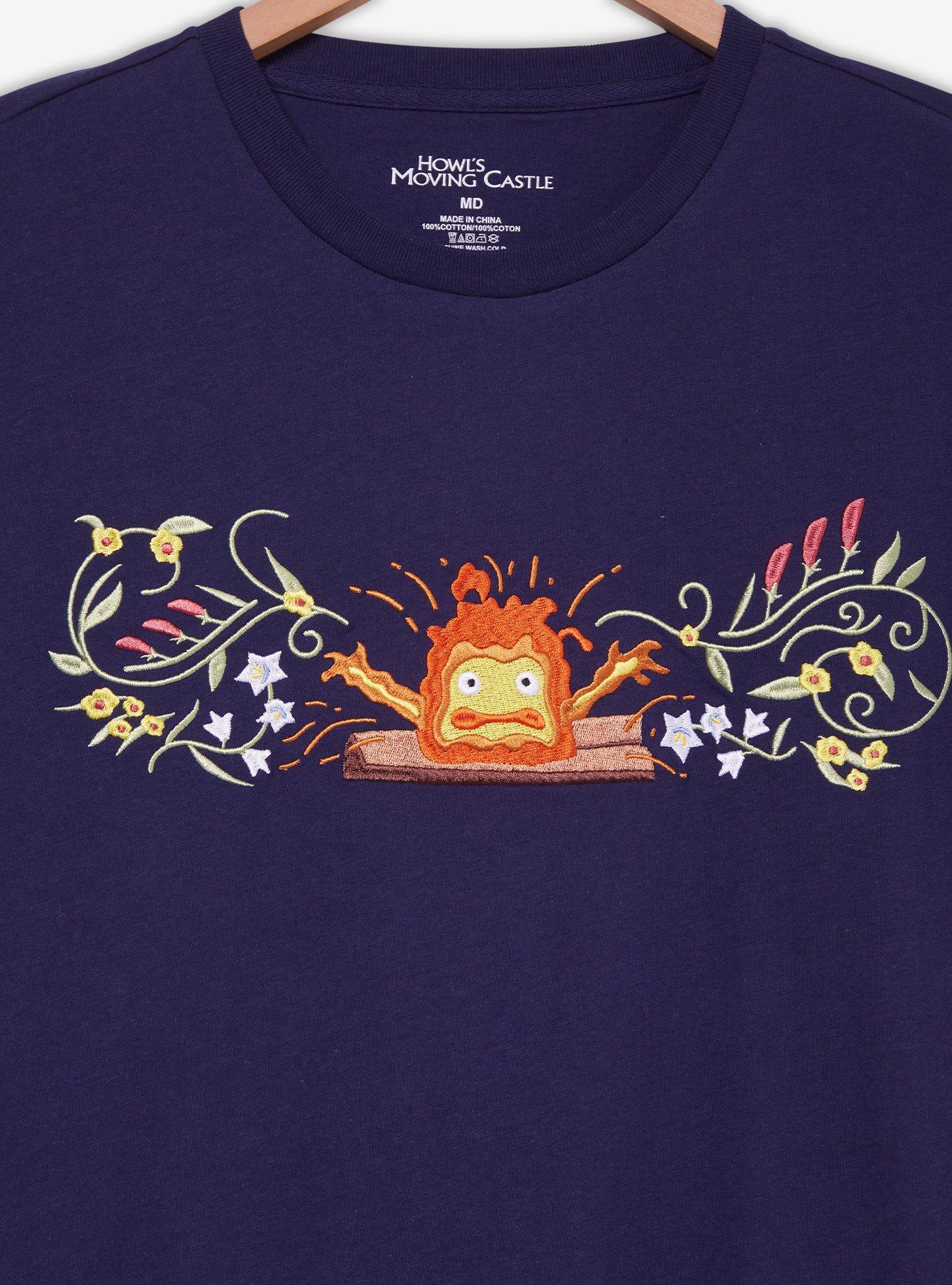 Her Universe Studio Ghibli® Howl's Moving Castle Calcifer Lineup T-Shirt, , hi-res