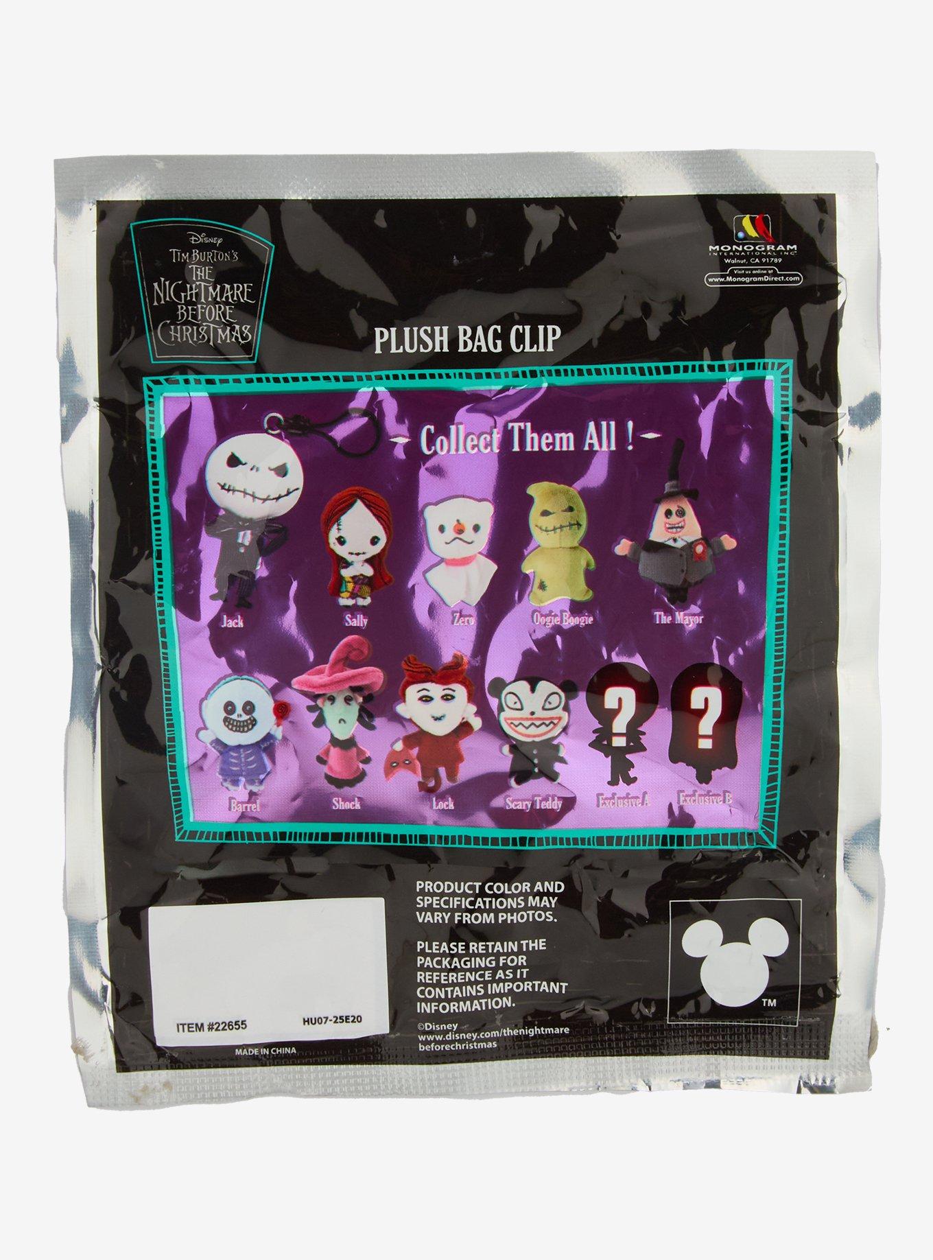 The Nightmare Before Christmas Character Blind Bag Plush Key Chain, , hi-res
