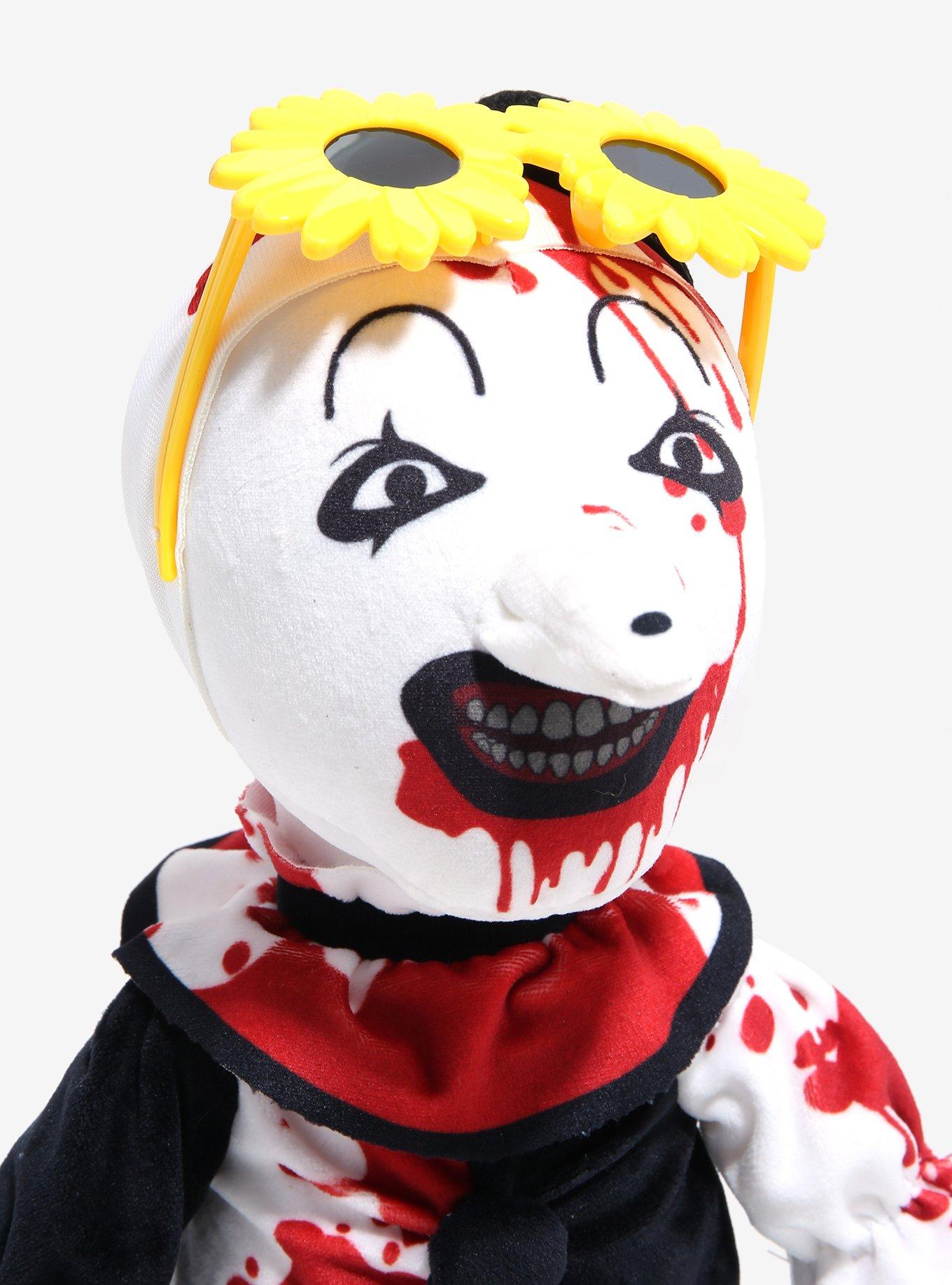 Terrifier Bloody Art The Clown Plush, , alternate