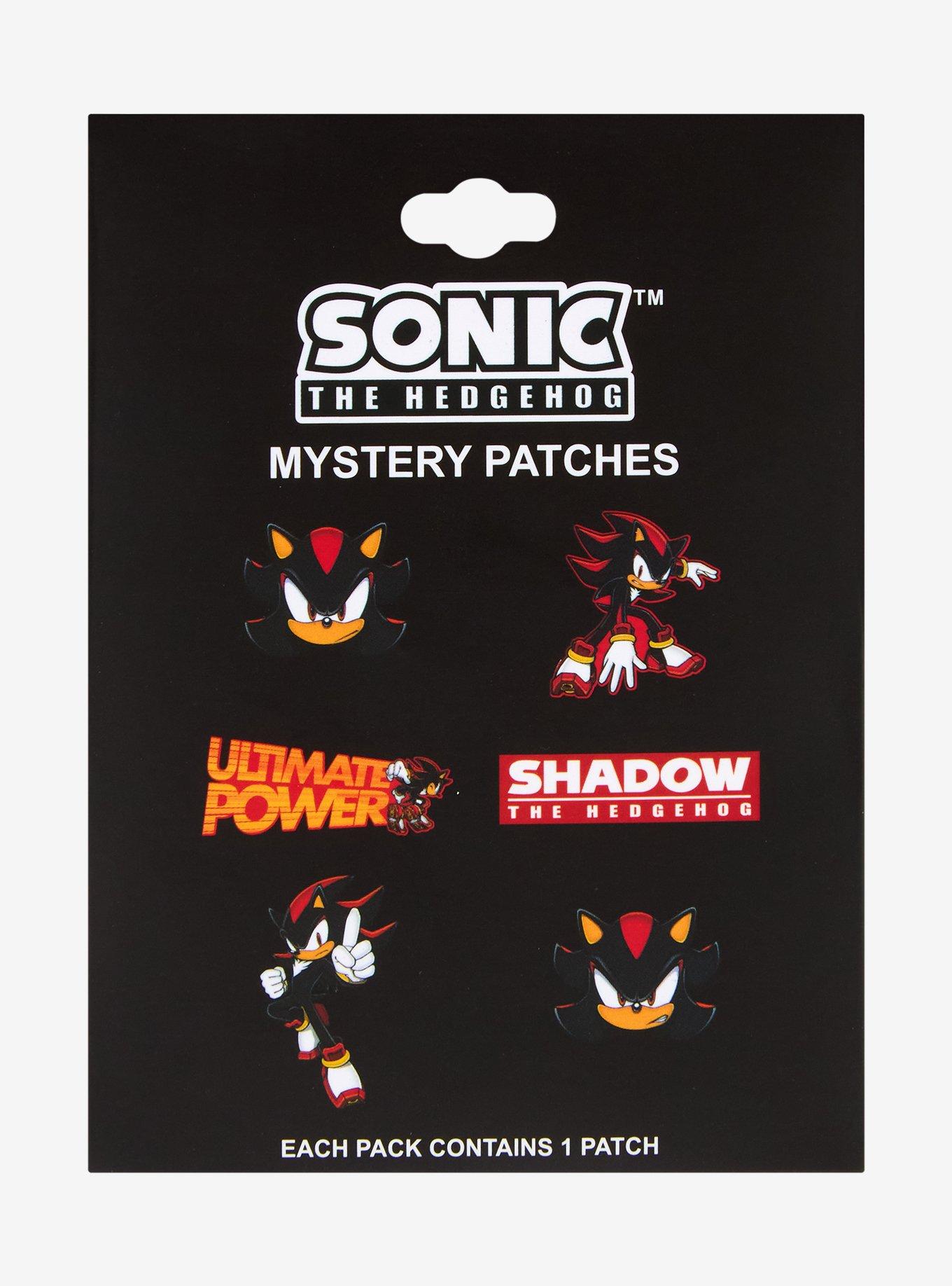 Sonic the Hedgehog Shadow Blind Bag Iron On Patch, , hi-res