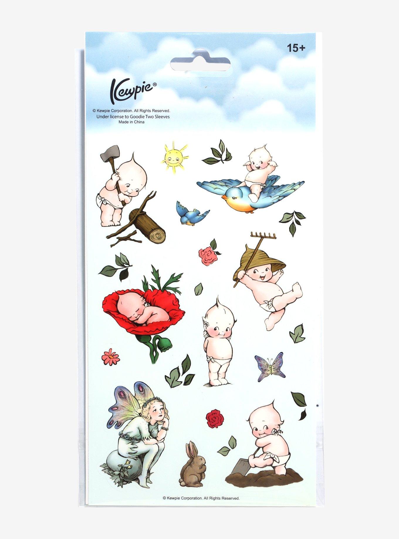 Kewpie Floral Sticker Sheet