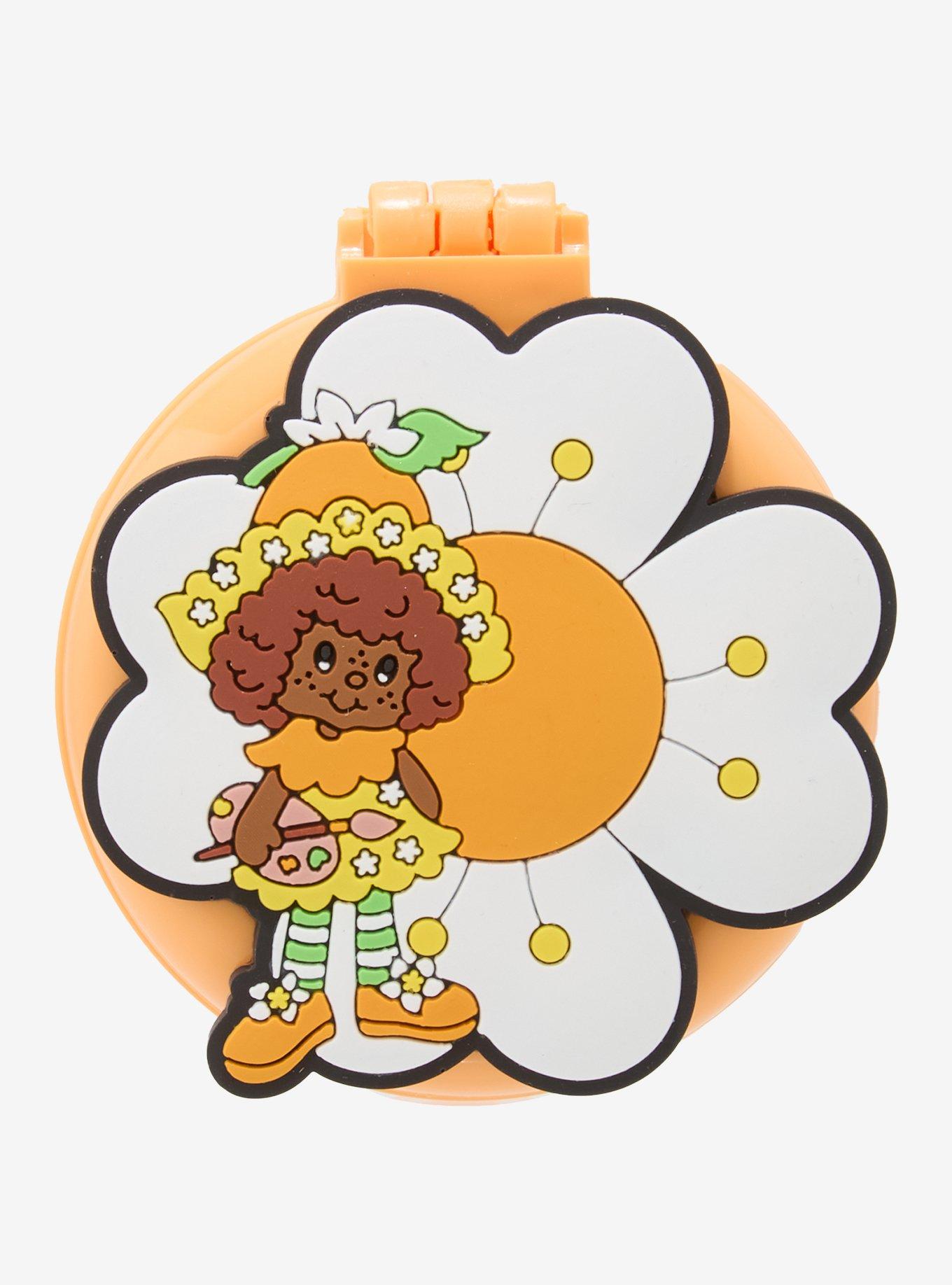 Strawberry Shortcake Orange Blossom Flower Compact Mirror & Brush - BoxLunch Exclusive, , hi-res