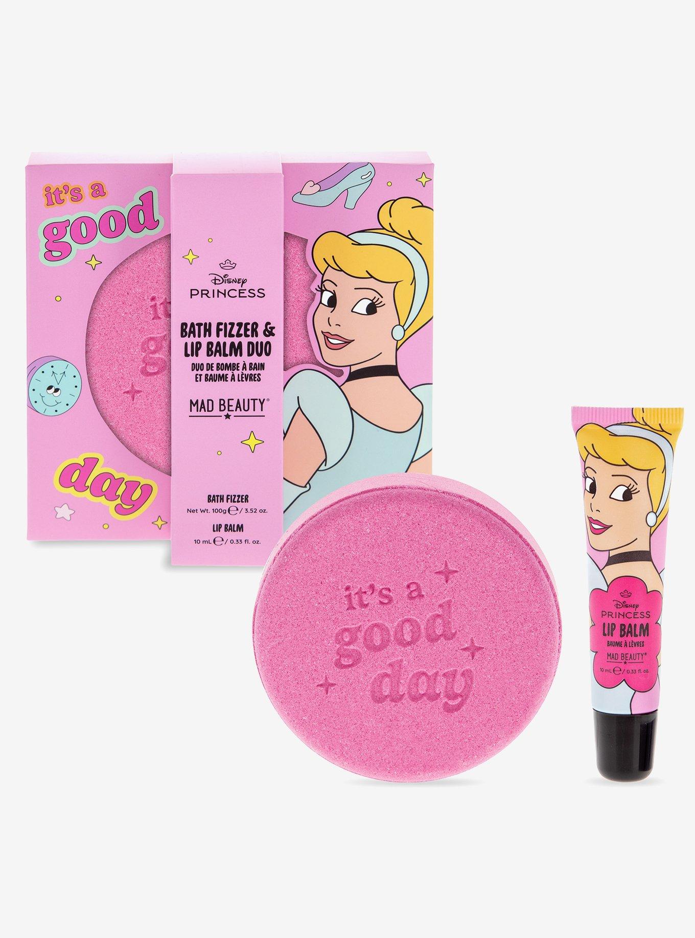 Mad Beauty Disney Cinderella Bath Fizzer & Lip Balm Set