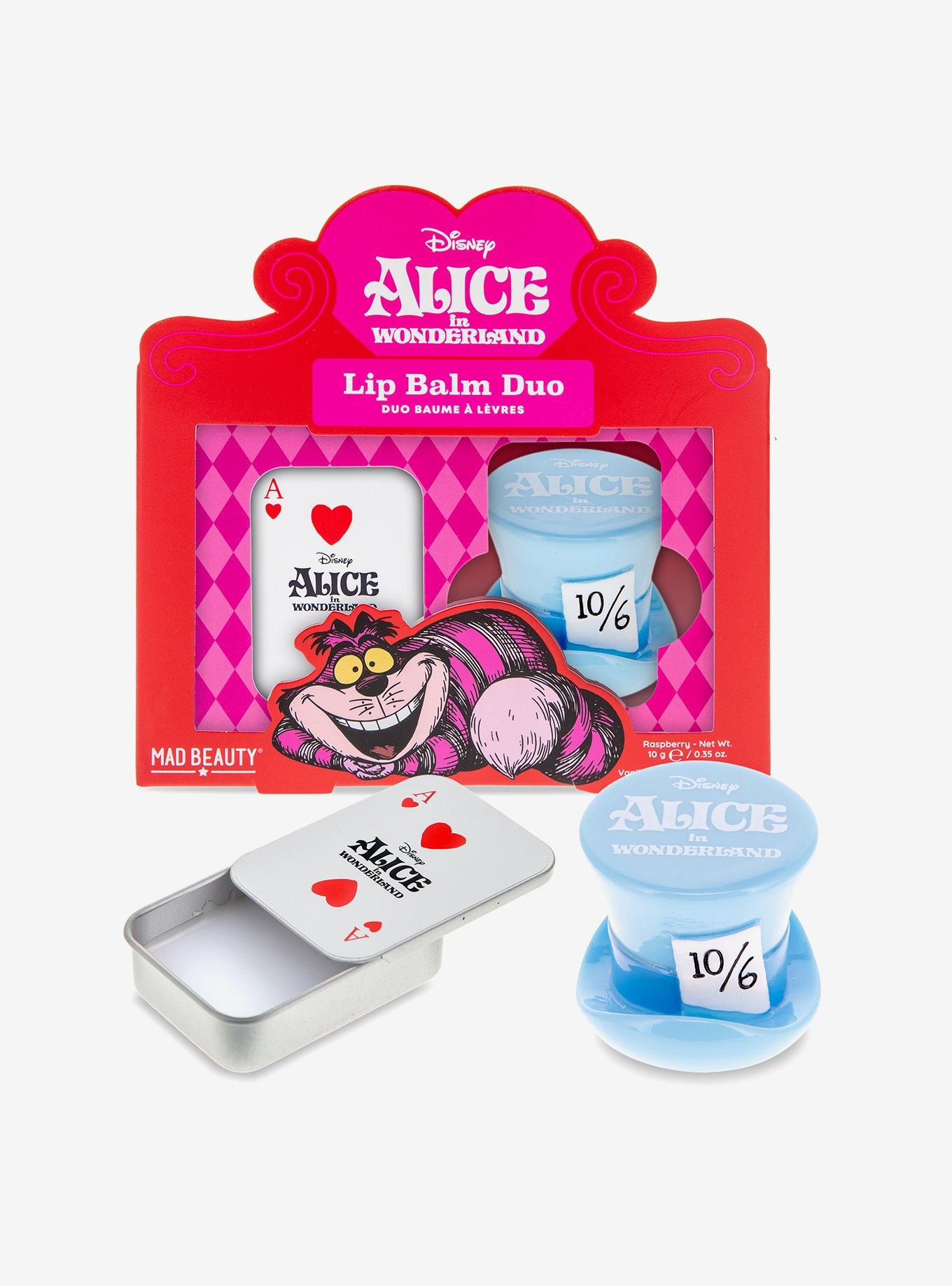 Mad Beauty Disney Alice in Wonderland Lip Balm Duo Set, , alternate