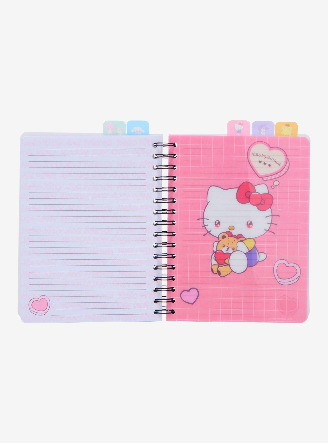 Hello Kitty & Friends Crying Tab Journal Hot Topic Exclusive, , hi-res