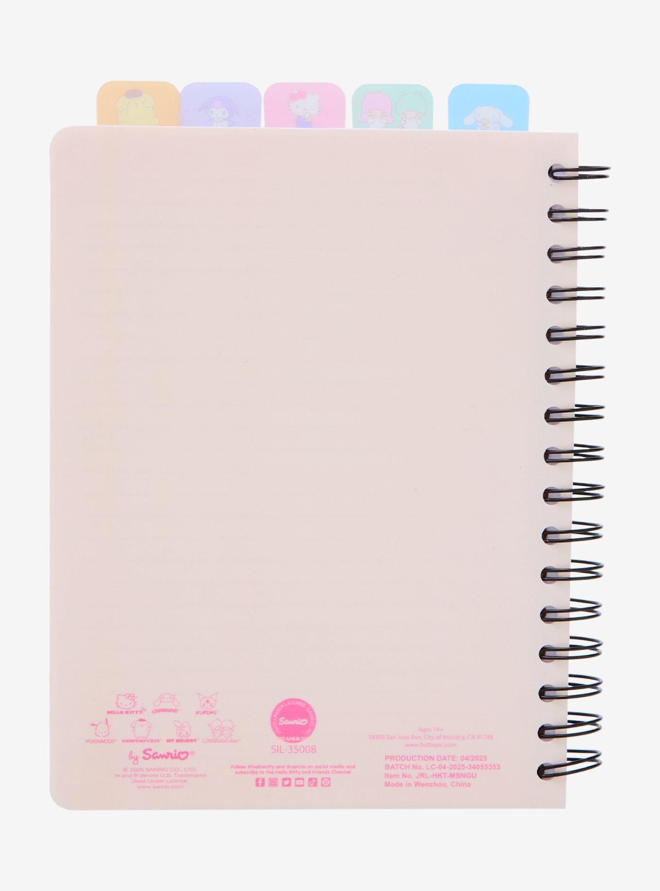 Hello Kitty & Friends Crying Tab Journal Hot Topic Exclusive, , alternate