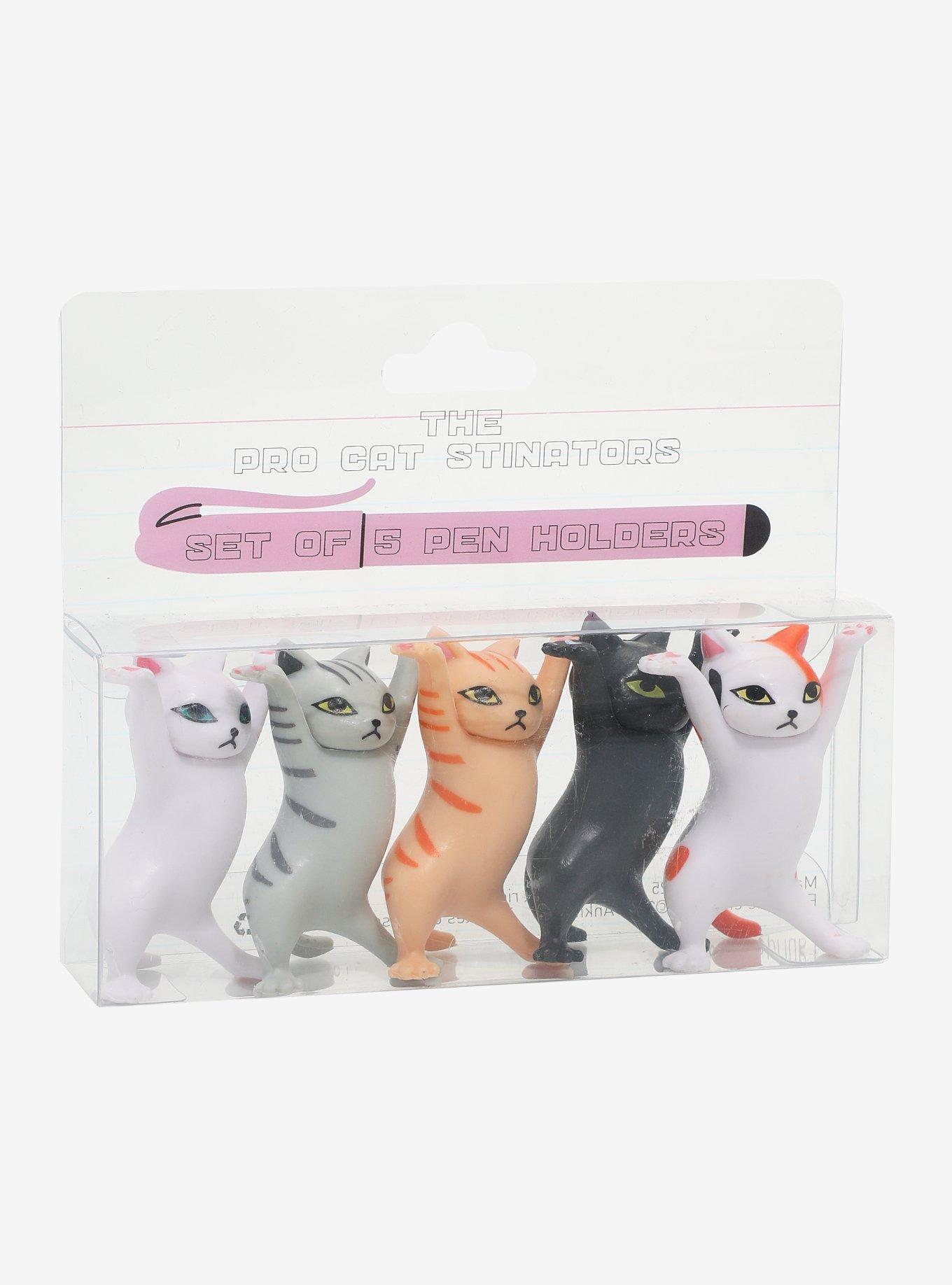 Cat Pen Holder Set, , alternate