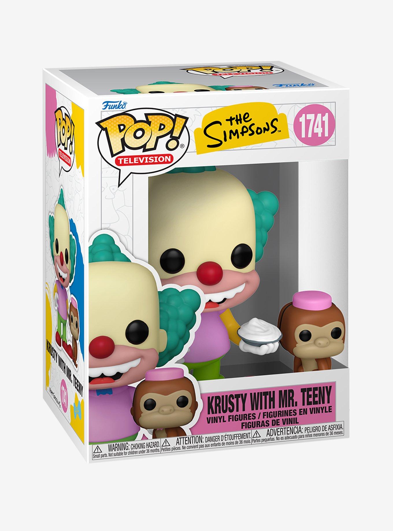 Funko Pop! Television The Simpsons Krusty With Mr. Teeny Vinyl Figure, , alternate