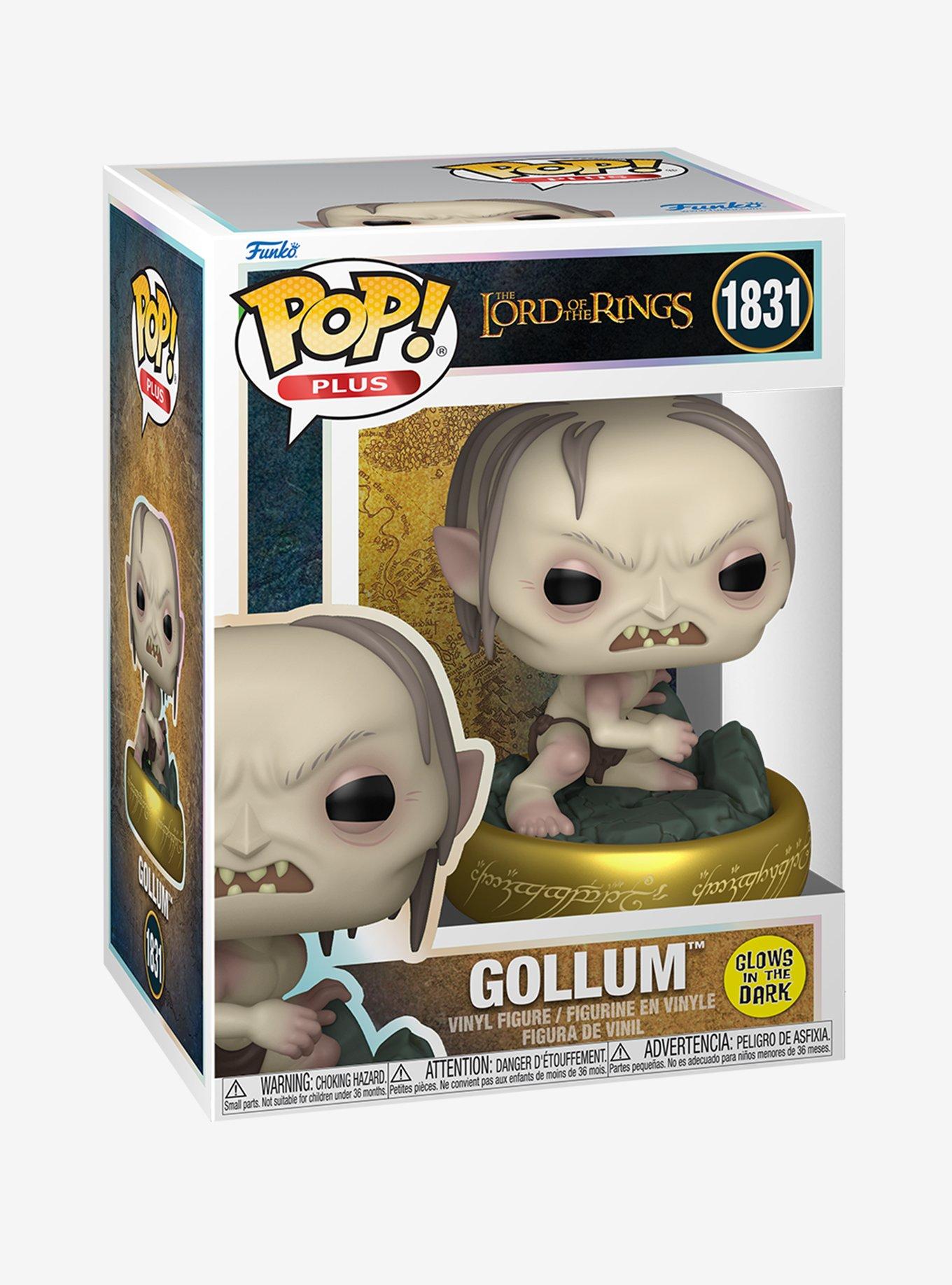 Funko Pop! Plus The Lord of the Rings Gollum Glow-in-the-Dark Vinyl Figure, , alternate