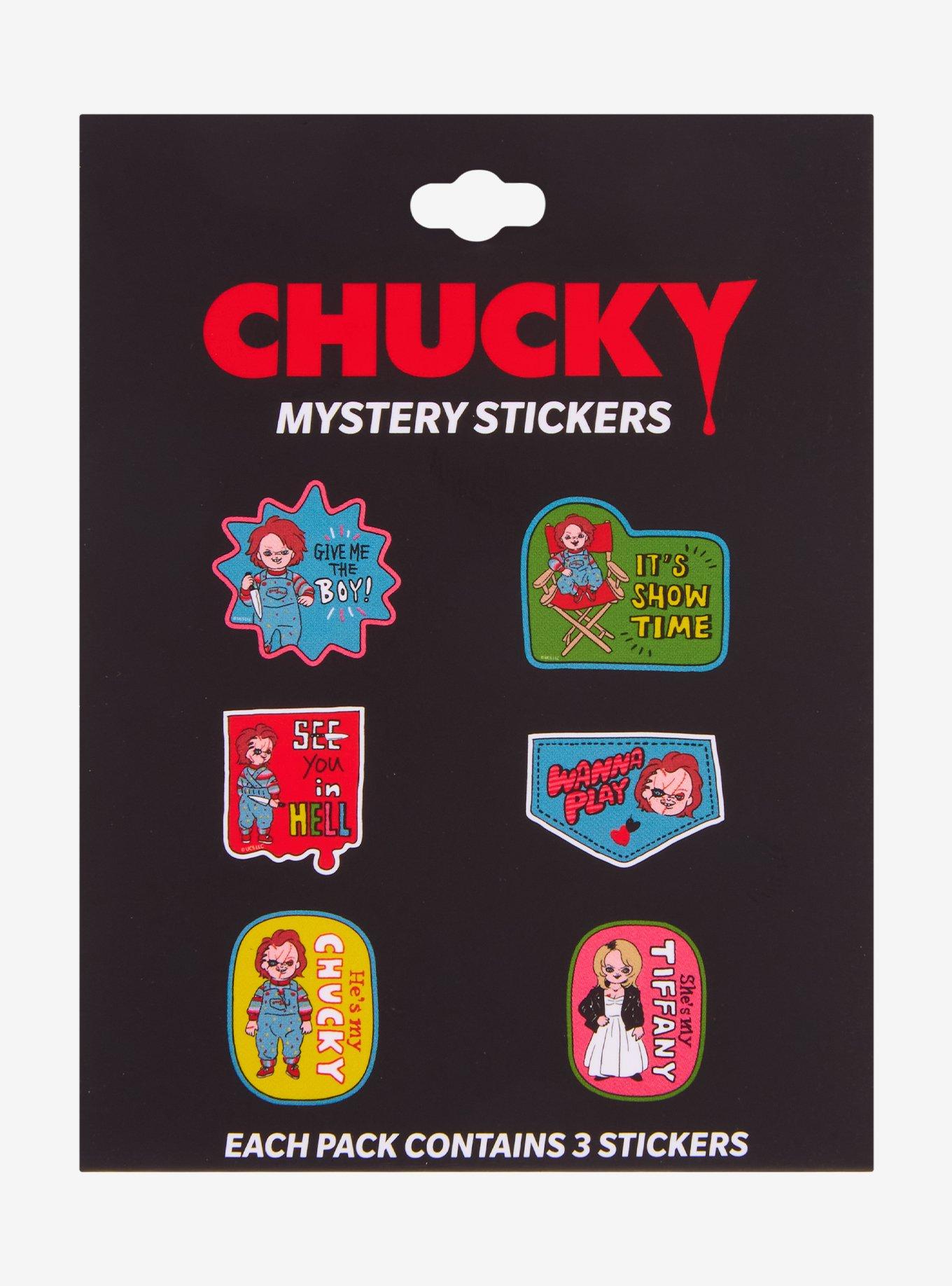 Chucky Doodle Designs Blind Bag Sticker Set, , hi-res