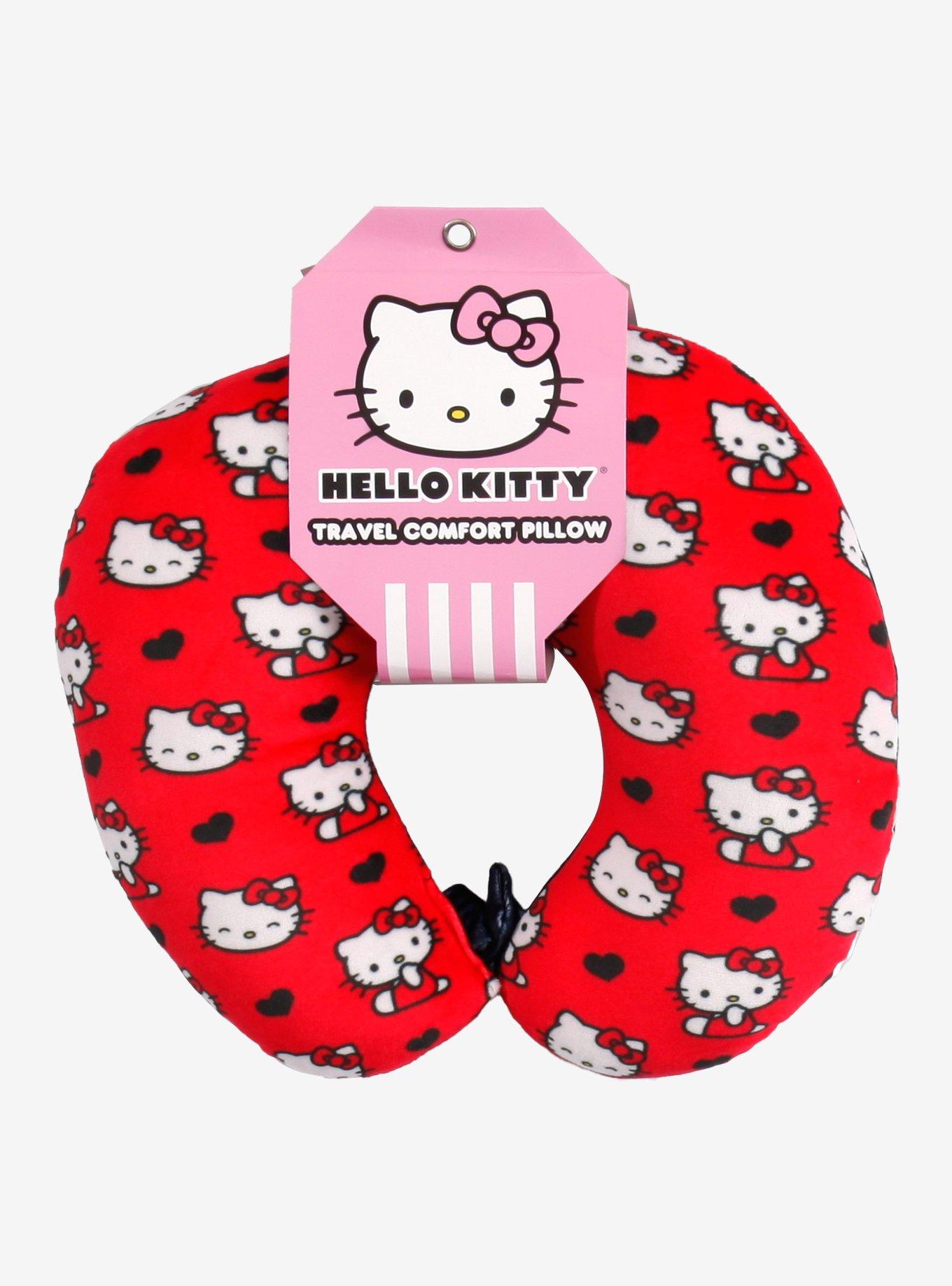 Hello Kitty & Hearts Neck Pillow