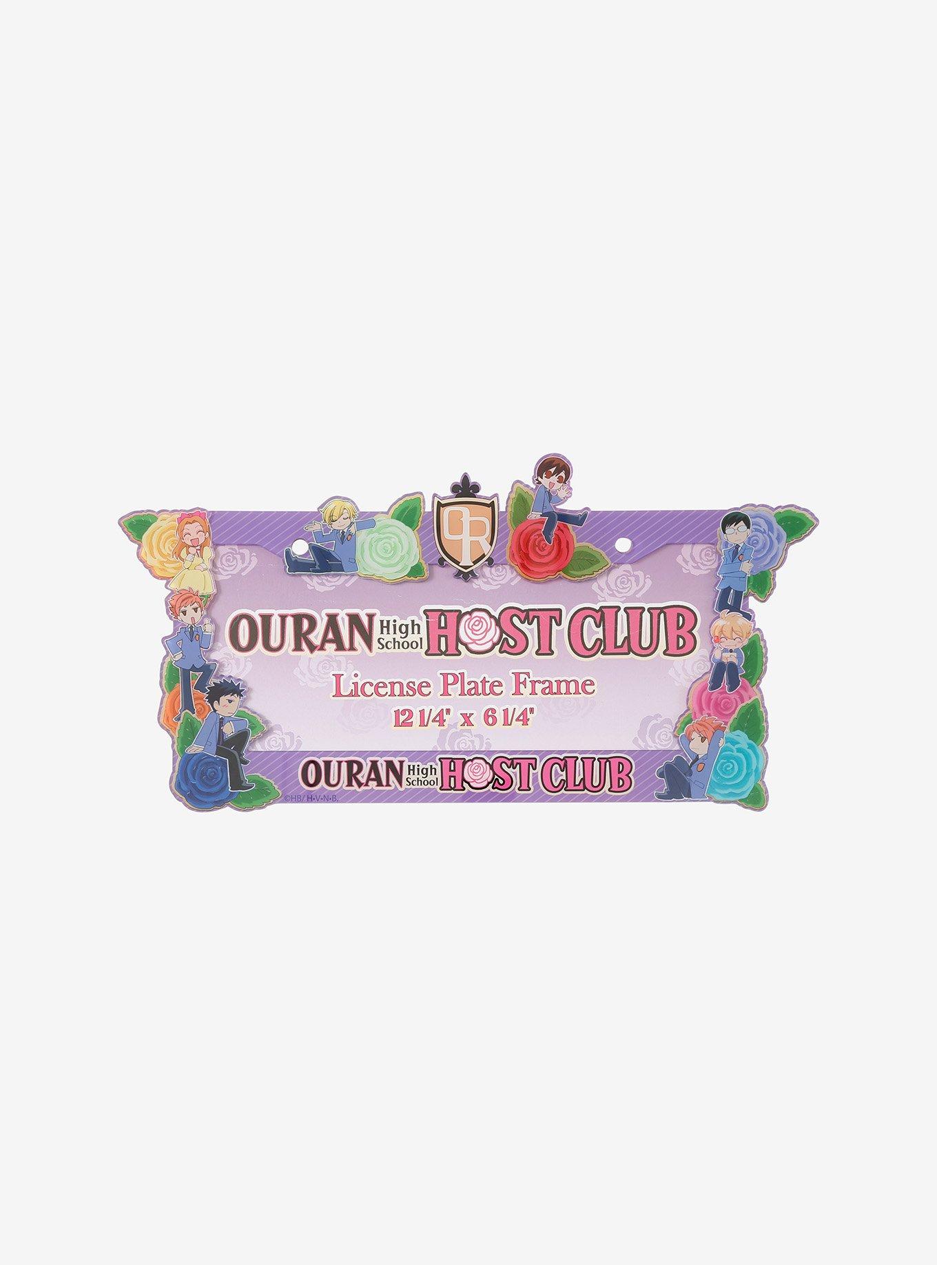 Ouran High School Host Club Chibi License Plate, , hi-res