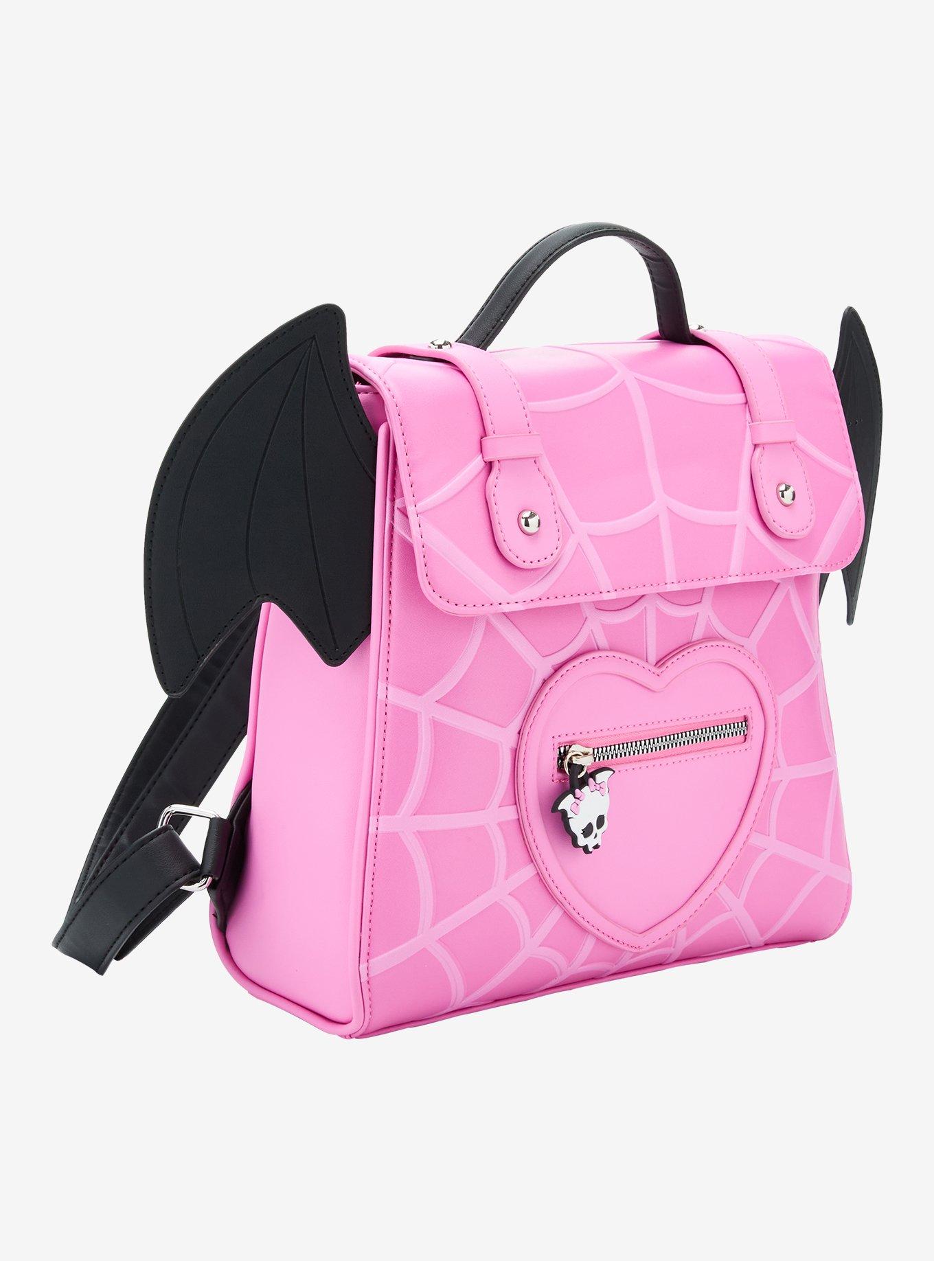 Monster High Draculaura Skullette Bat Wings Mini Backpack