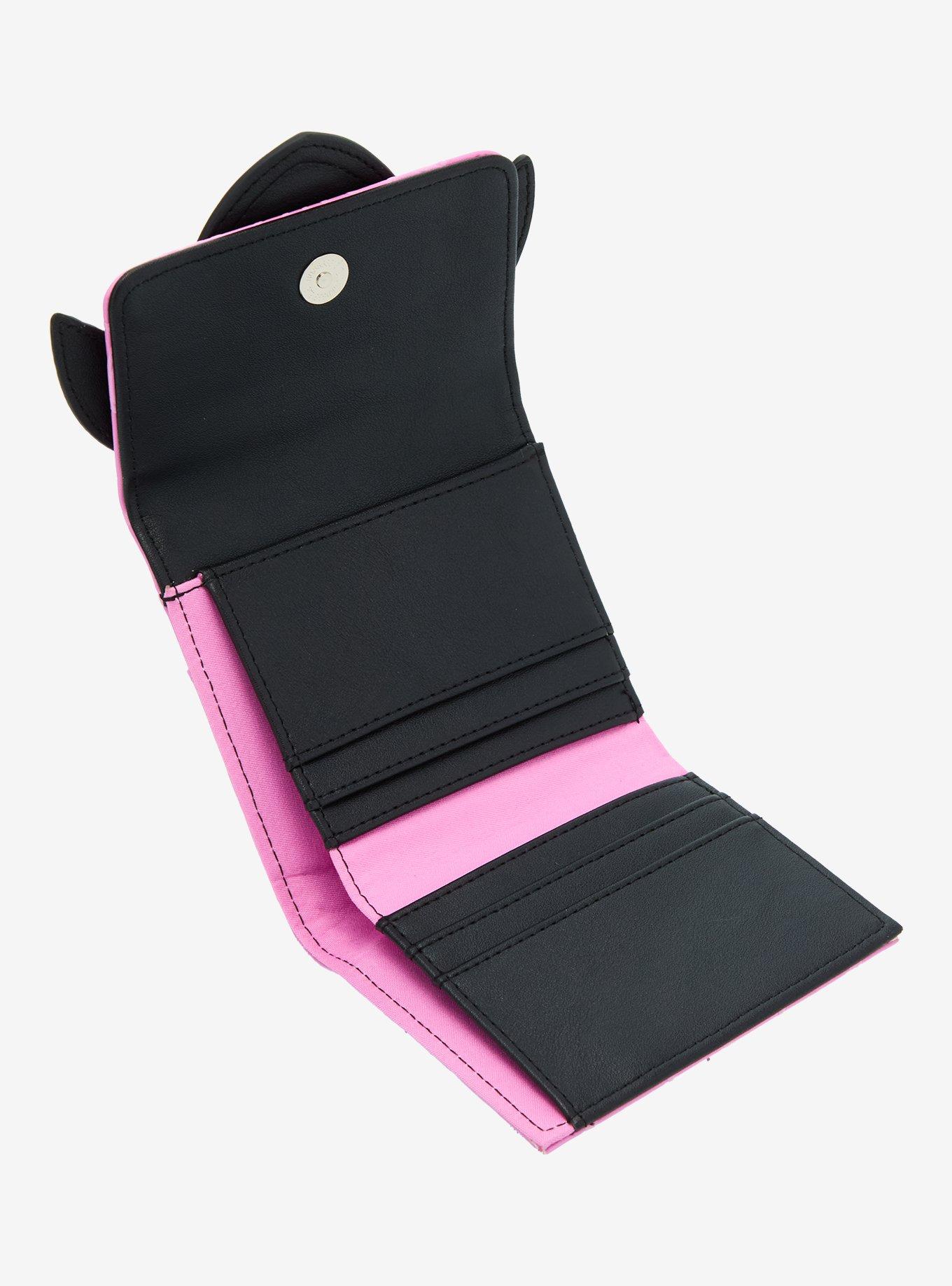 Monster High Draculaura Heart Bat Wings Mini Wallet, , alternate