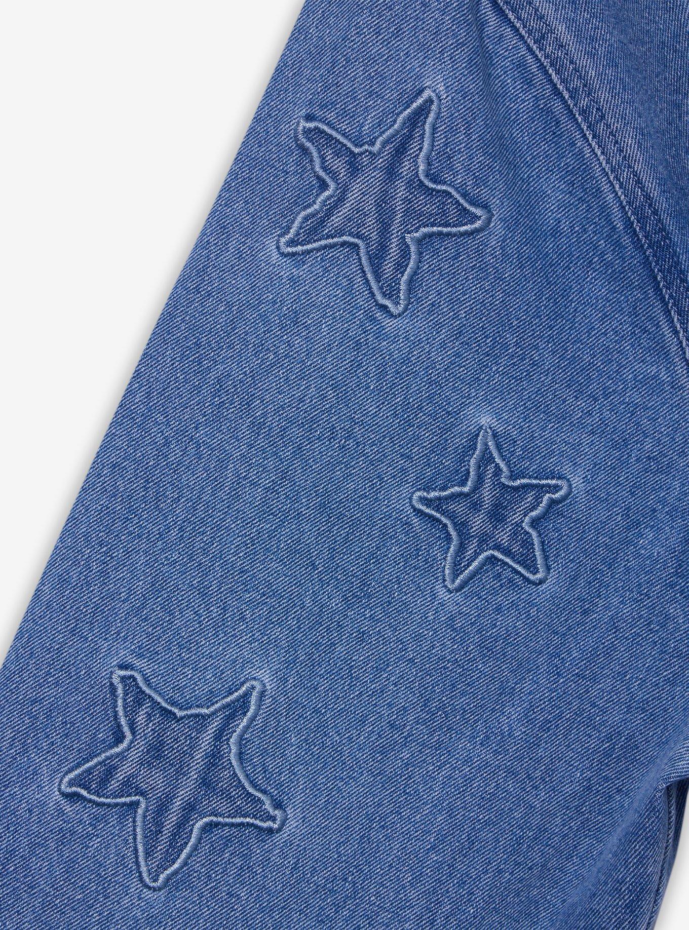 Sesame Street Team Sesame Women's Denim Jacket — BoxLunch Exclusive, DENIM, alternate