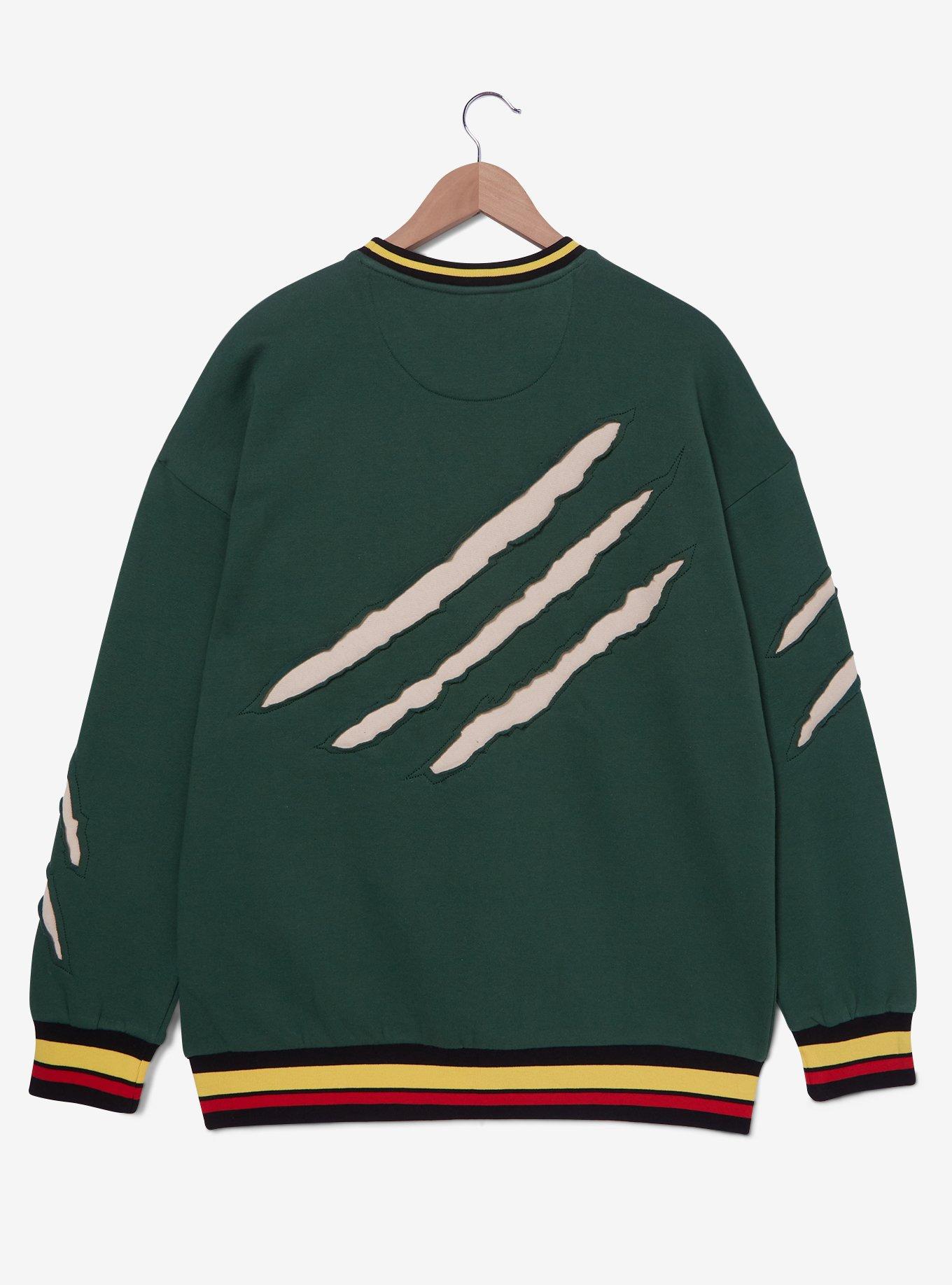 Jurassic Park Logo Crewneck - BoxLunch Exclusive, GREEN, alternate