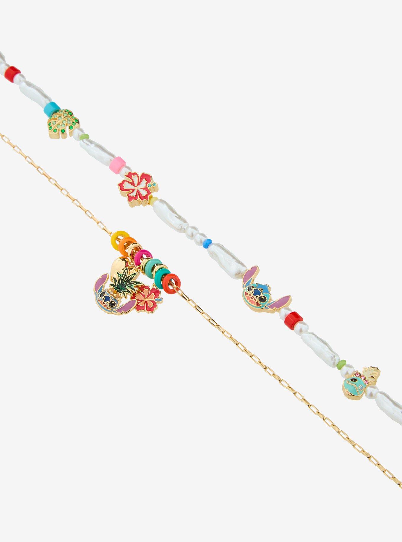 Baublebar Disney Lilo & Stitch Tropical Necklace Set - BoxLunch Exclusive, , alternate