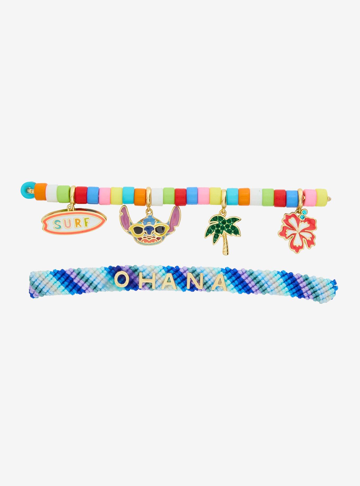 Baublebar Disney Lilo & Stitch Beach Friendship Bracelet Set - BoxLunch Exclusive, , alternate