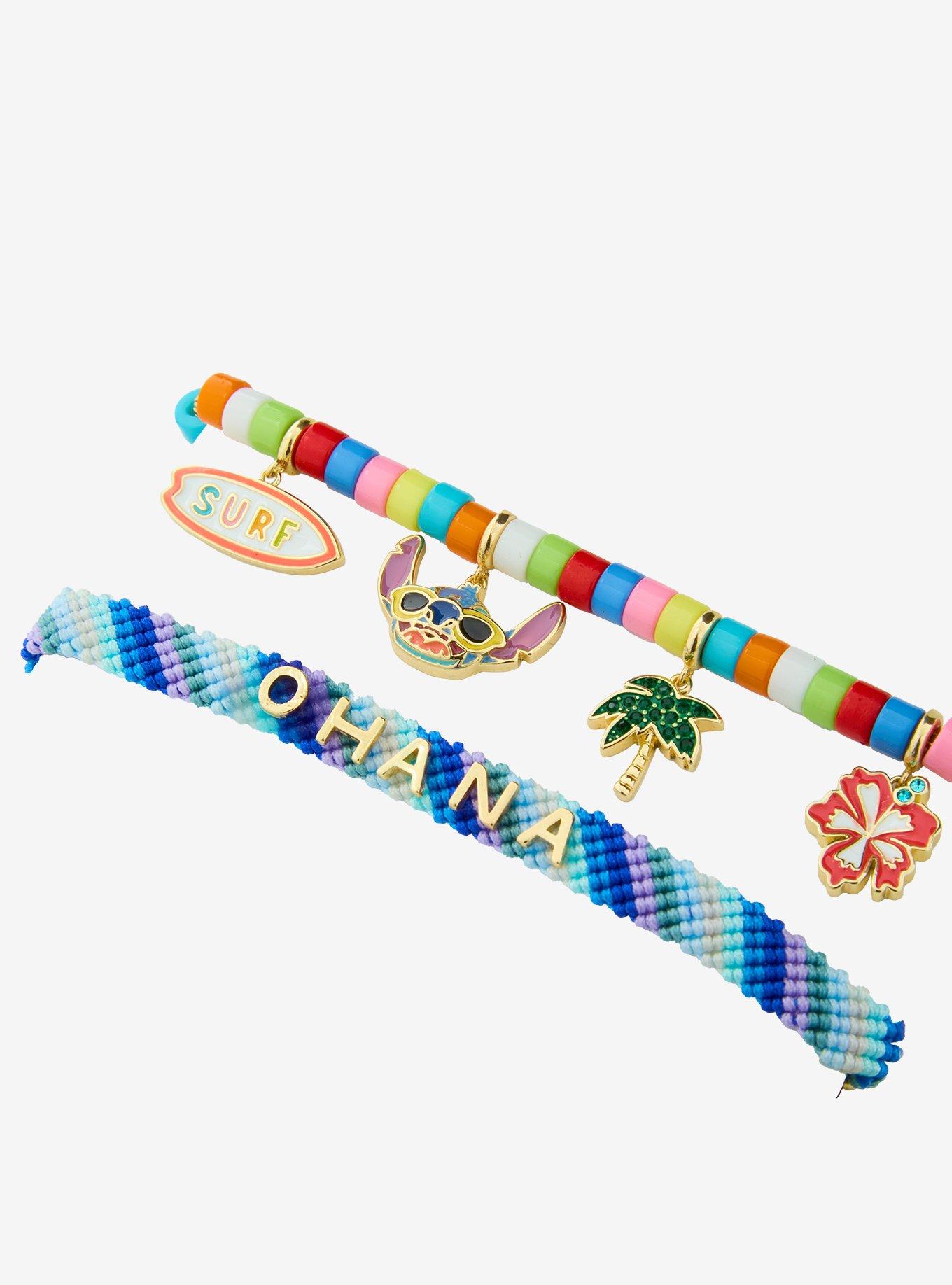 Baublebar Disney Lilo & Stitch Beach Friendship Bracelet Set - BoxLunch Exclusive, , alternate