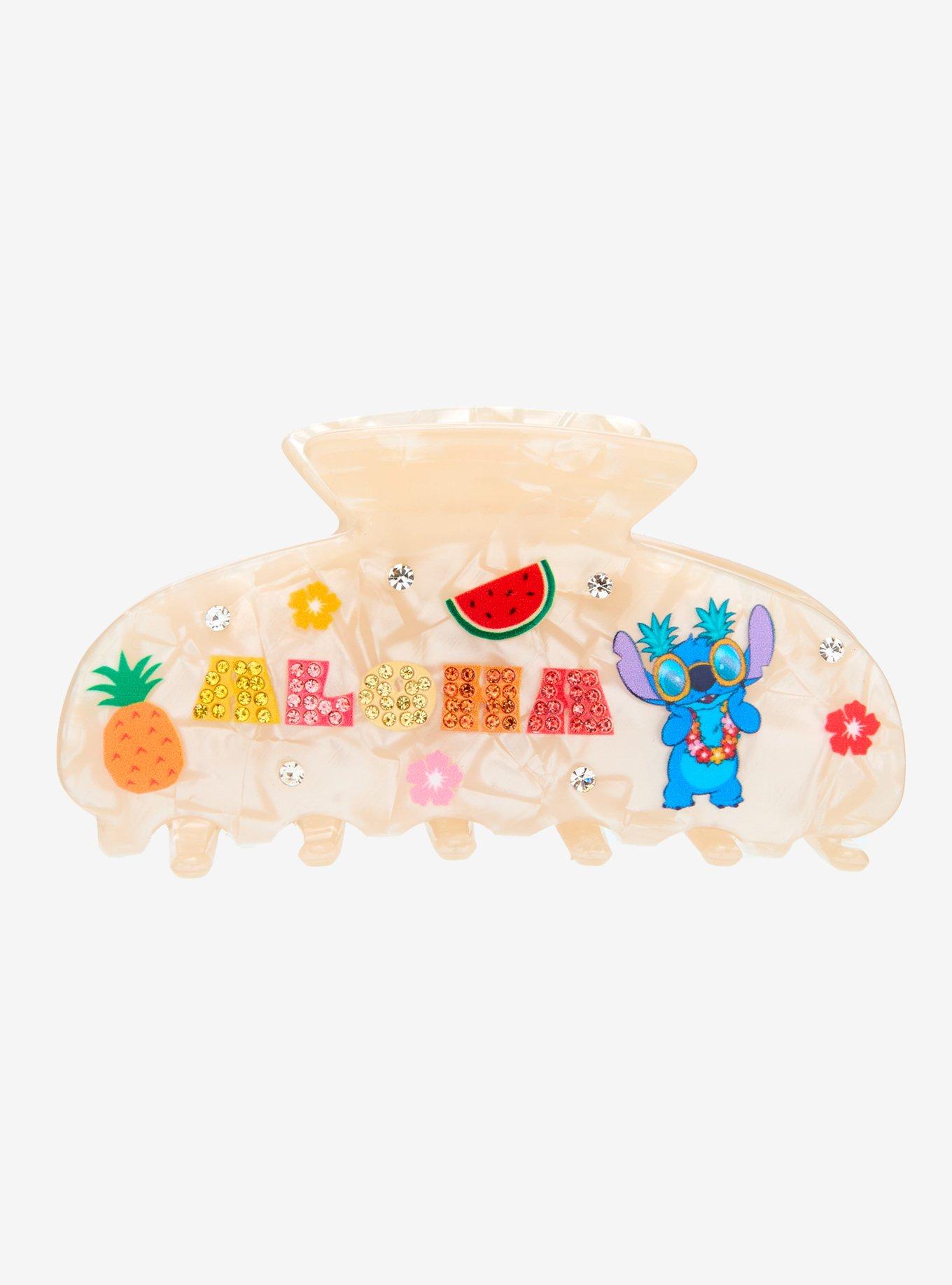Baublebar Disney Lilo & Stitch Aloha Rhinestone Claw Clip - BoxLunch Exclusive, , alternate