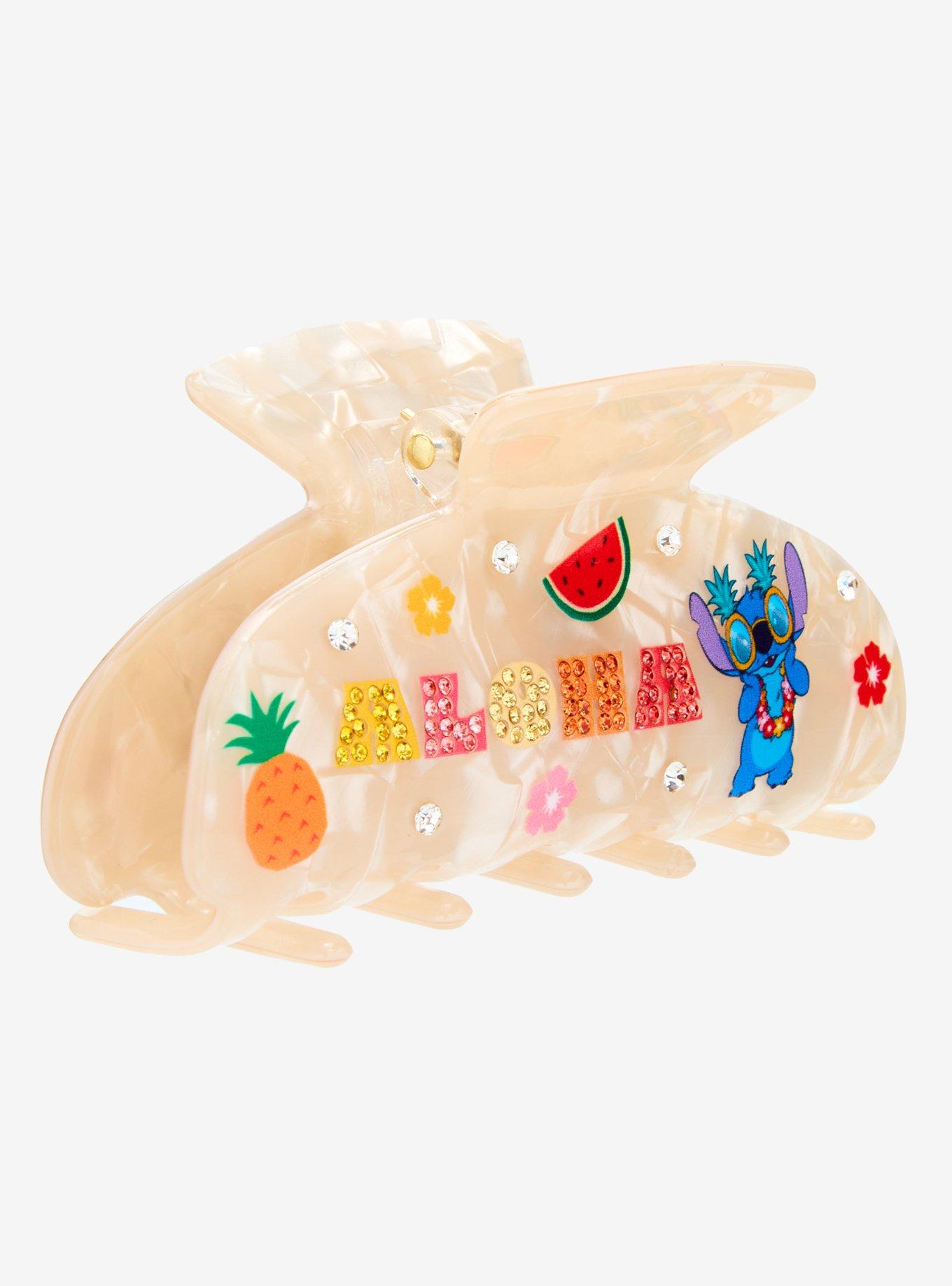 Baublebar Disney Lilo & Stitch Aloha Rhinestone Claw Clip - BoxLunch Exclusive, , alternate