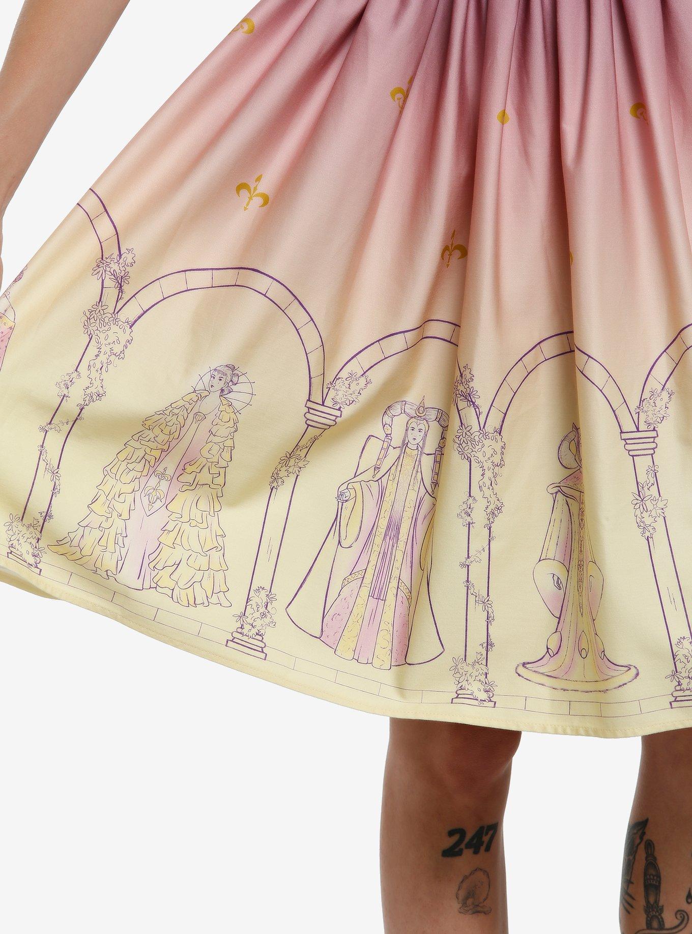 Her Universe Star Wars Padm&eacute; Ombre Retro Dress Her Universe Exclusive, PINK OMBRE, alternate - view 4