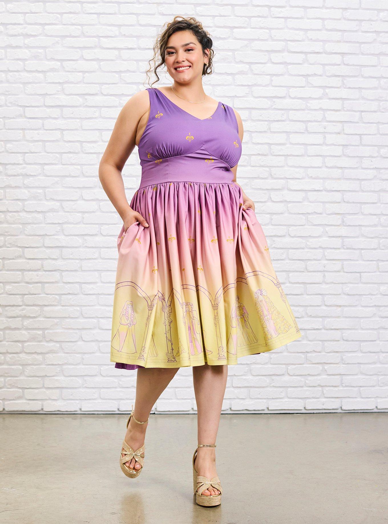 Her Universe Star Wars Padmé Ombre Retro Dress Plus Size Her Universe Exclusive, , hi-res
