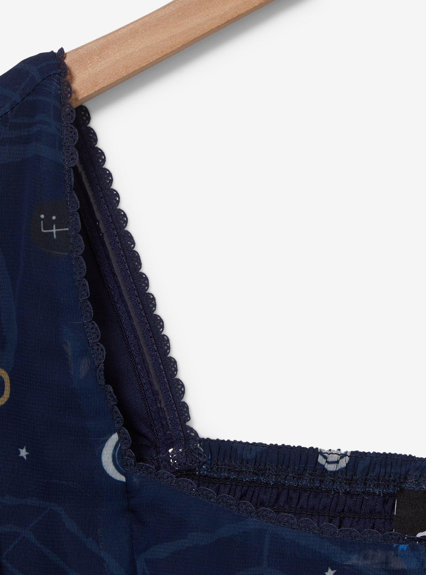 Coraline Icons Chiffon Dress Plus Size, MULTI, alternate - view 5