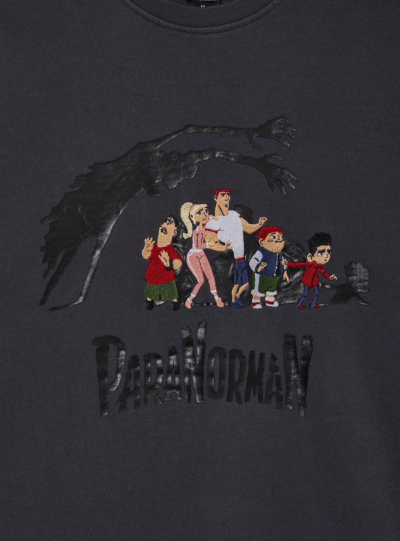 ParaNorman Characters Glow-in-the-Dark Crewneck — BoxLunch Exclusive, , hi-res