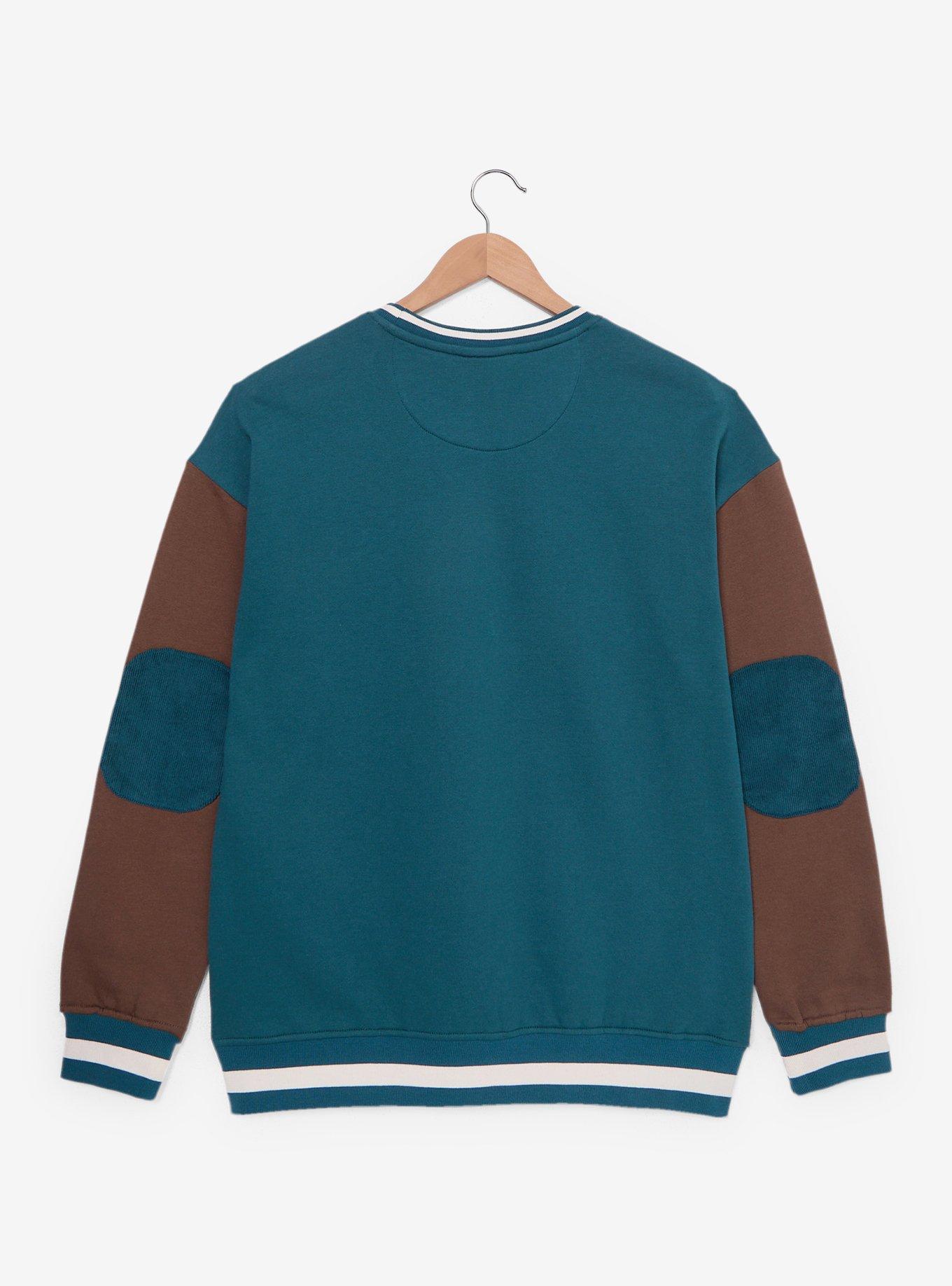 LAIKA Studios Vintage Color Block Crewneck — BoxLunch Exclusive, DARK GREEN, alternate
