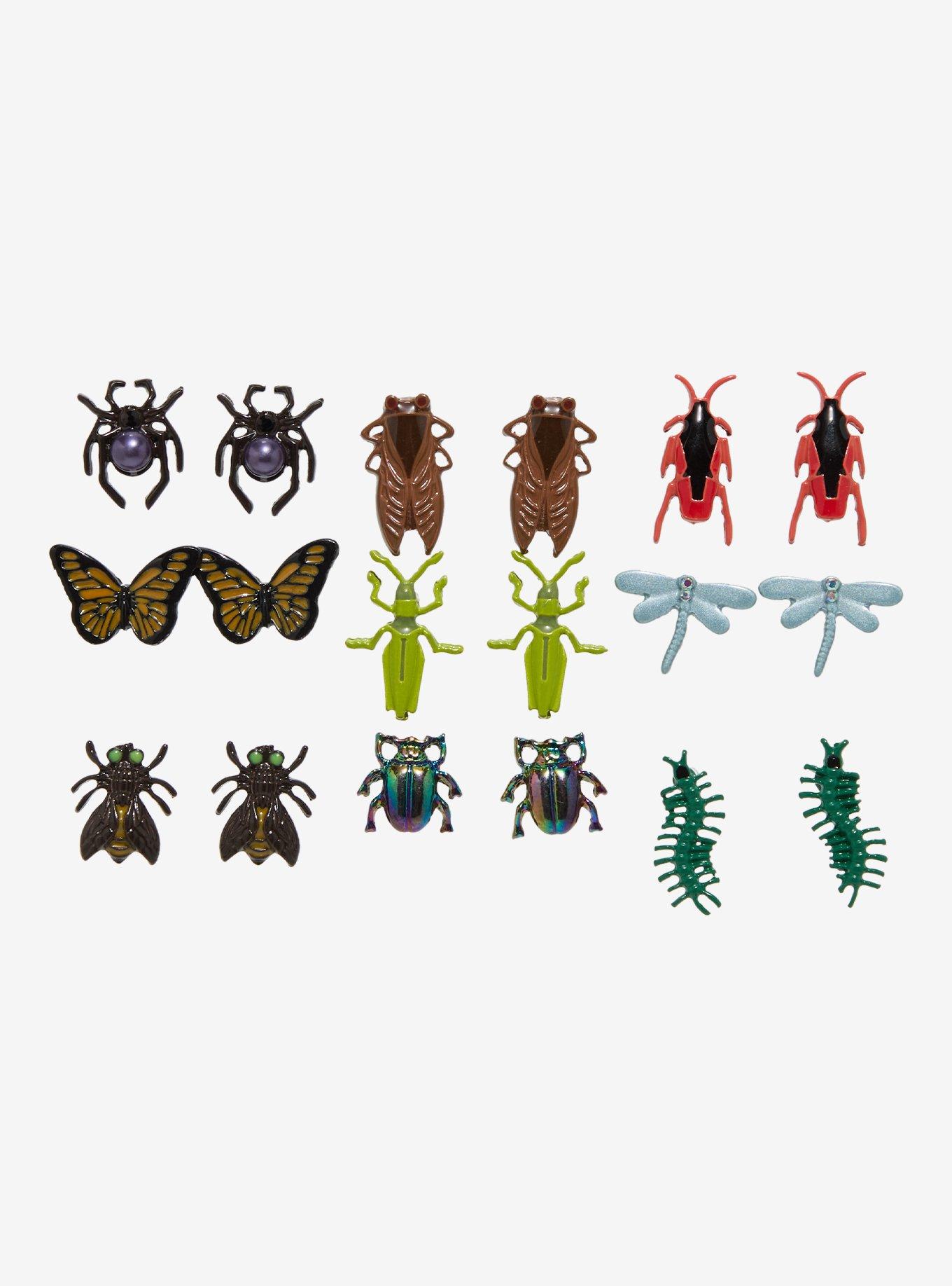 Arthropods Bug Stud Earring Set, , hi-res