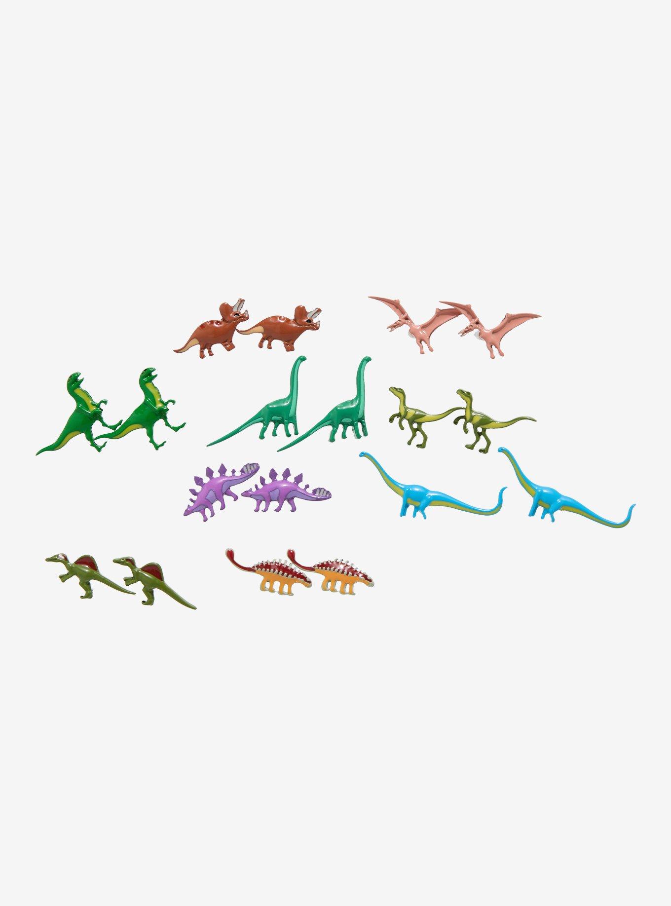 Dinosauria Stud Earring Set, , hi-res
