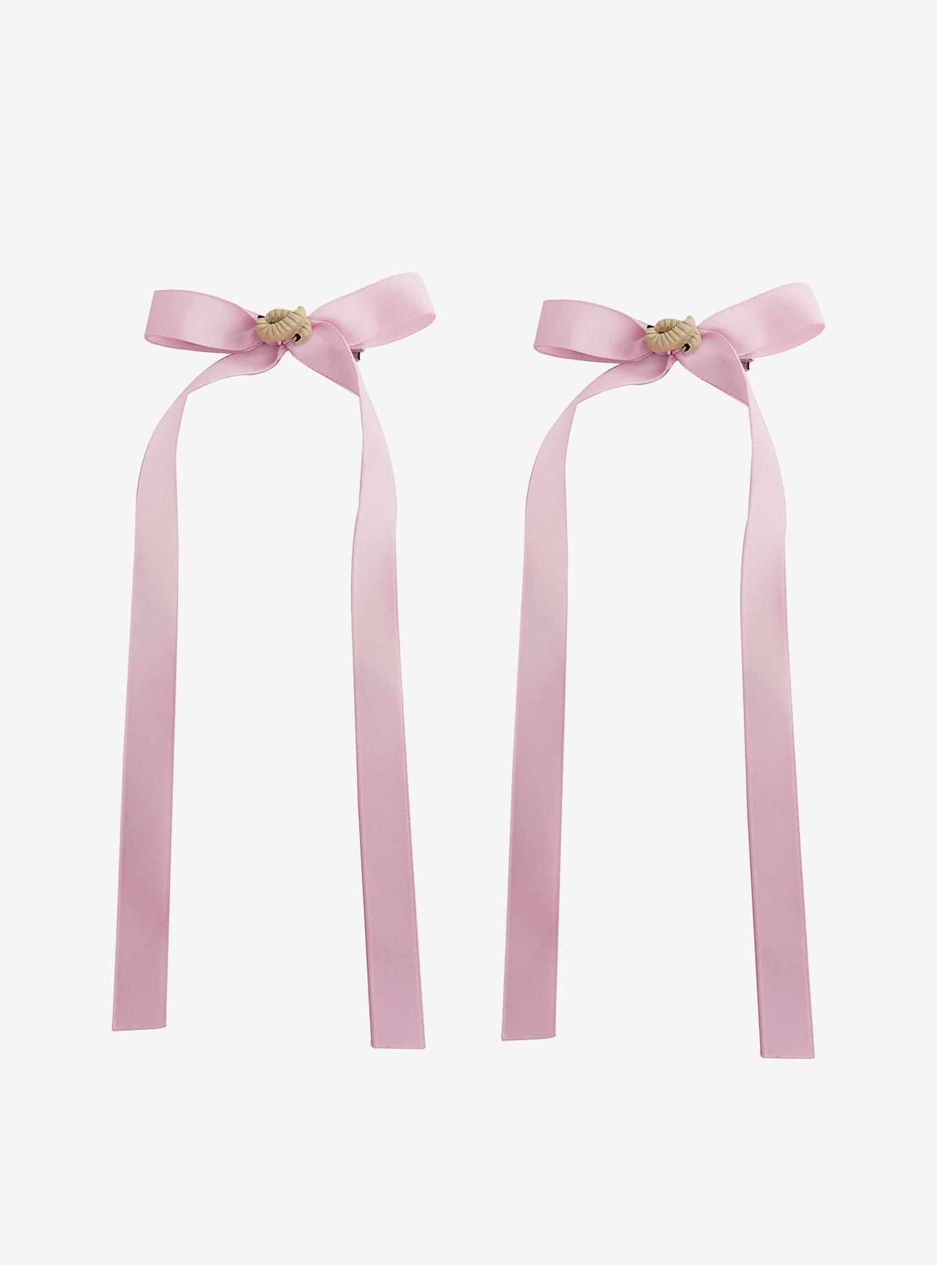 Sweet Society Maggot Pink Hair Bow Set, , hi-res