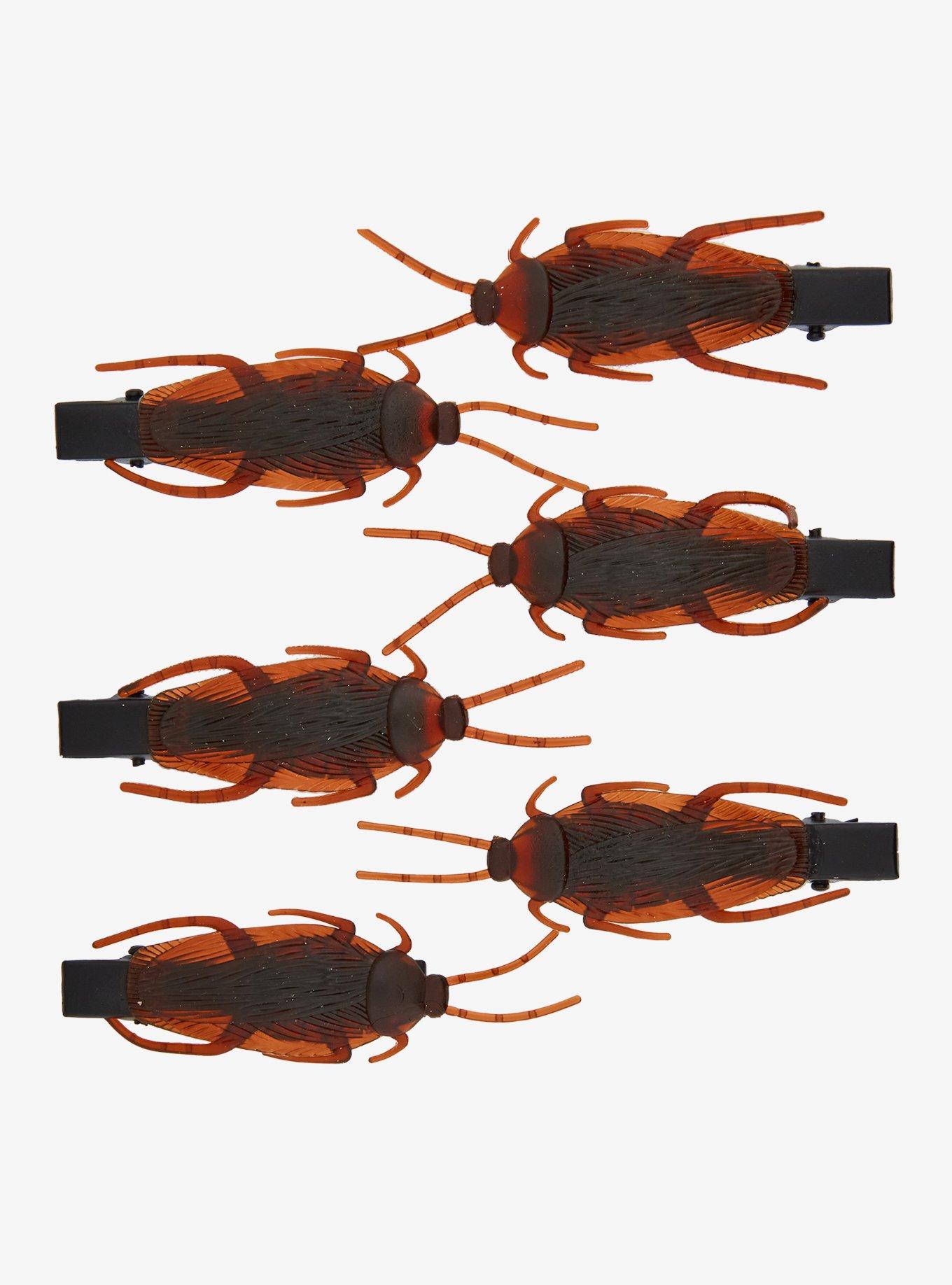 Cockroach Hair Clip Set, , hi-res