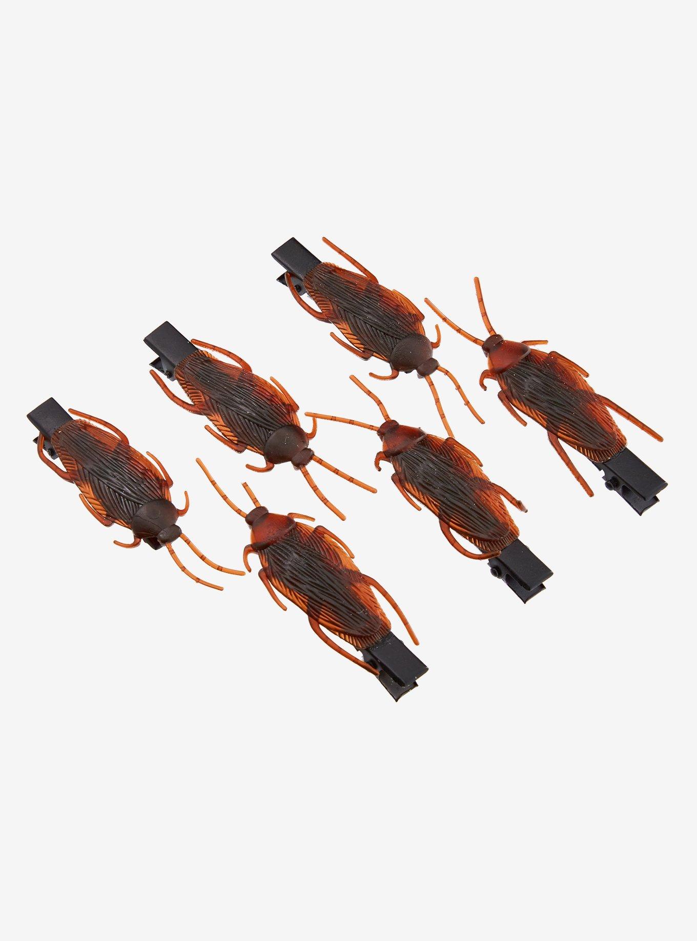 Cockroach Hair Clip Set, , alternate
