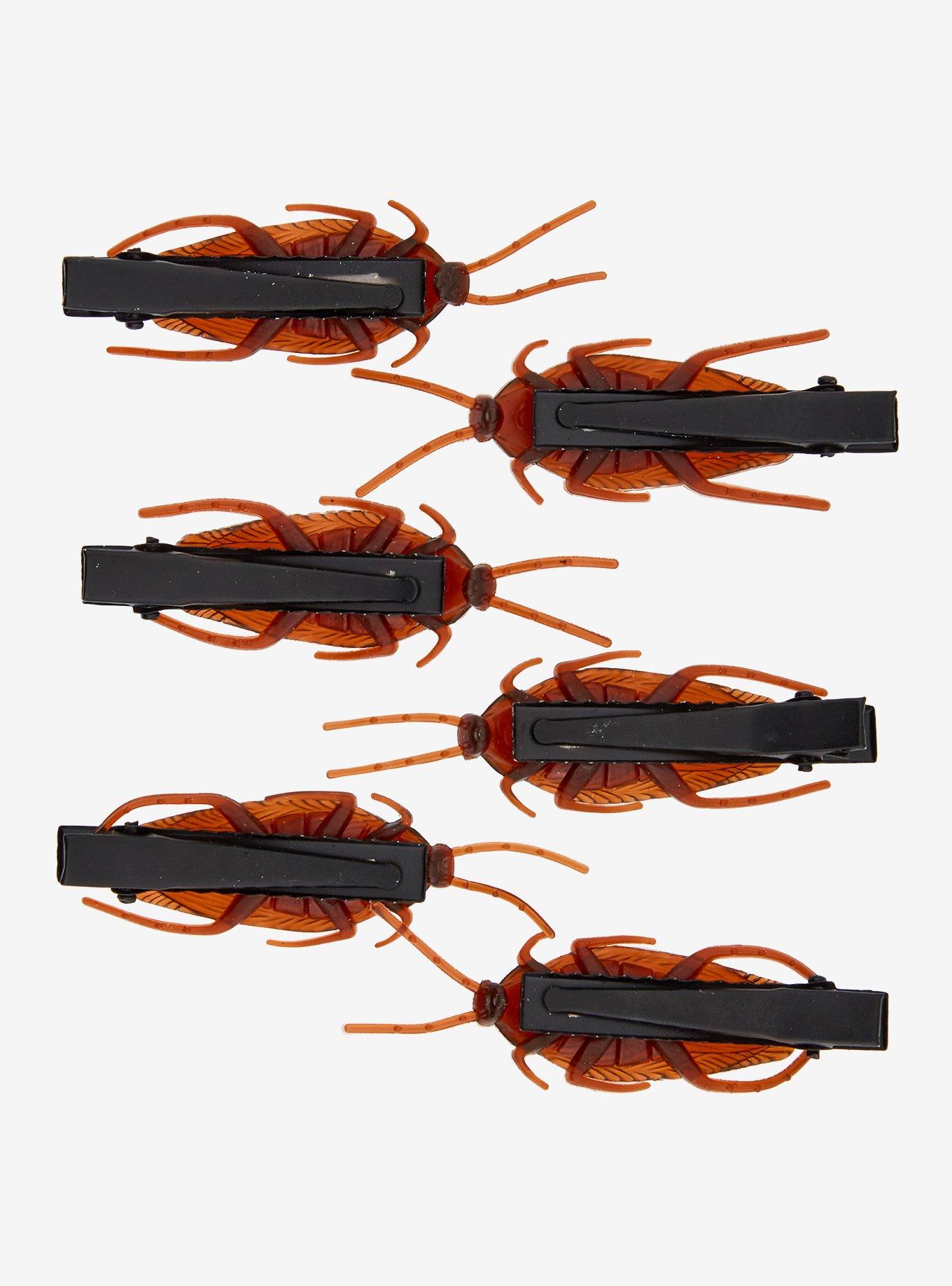 Cockroach Hair Clip Set, , alternate