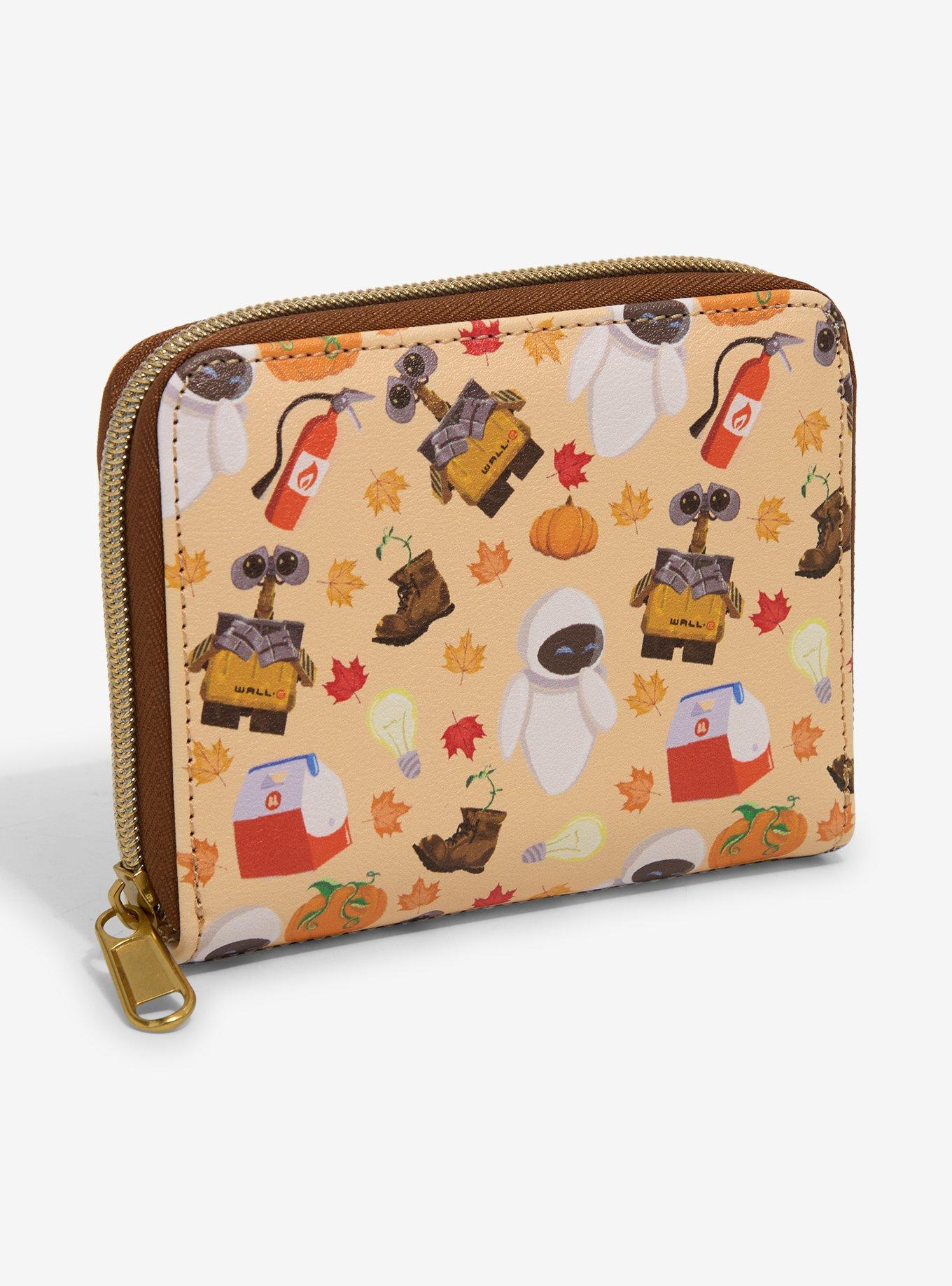 Loungefly Disney Pixar WALL-E Fall Icons Mini Zipper Wallet, , hi-res