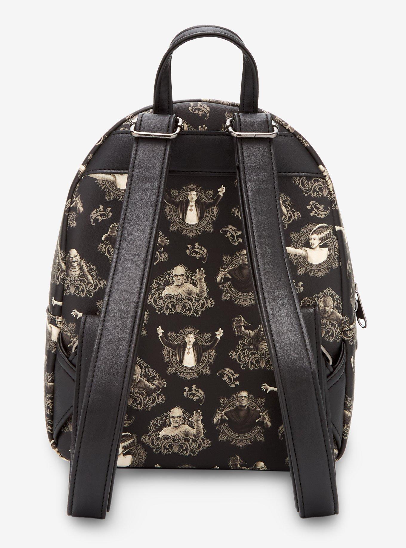 Loungefly Universal Monsters Sepia Mini Backpack, , alternate