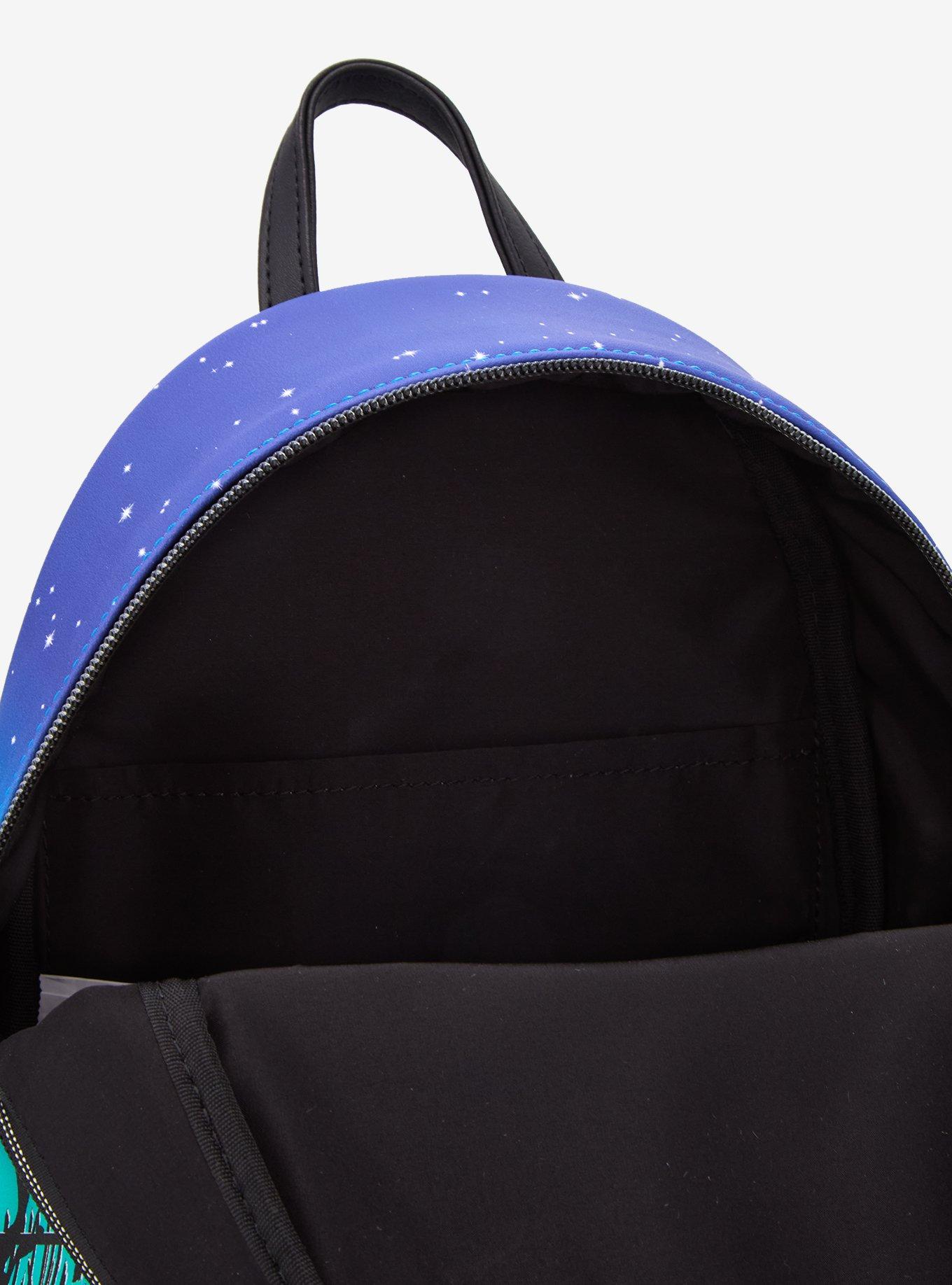 Loungefly Disney Stitch Pumpkin Glow-In-The-Dark Mini Backpack, , alternate