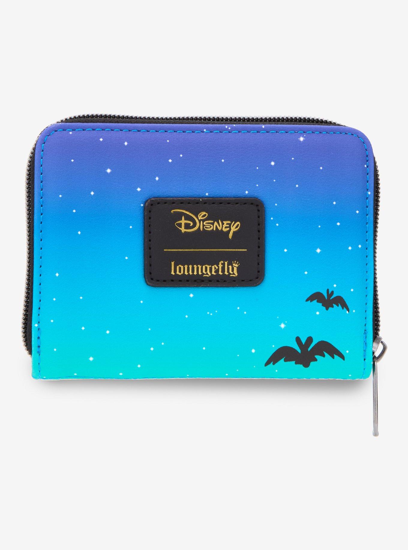 Loungefly Disney Stitch Pumpkin Glow-In-The-Dark Mini Zipper Wallet, , alternate