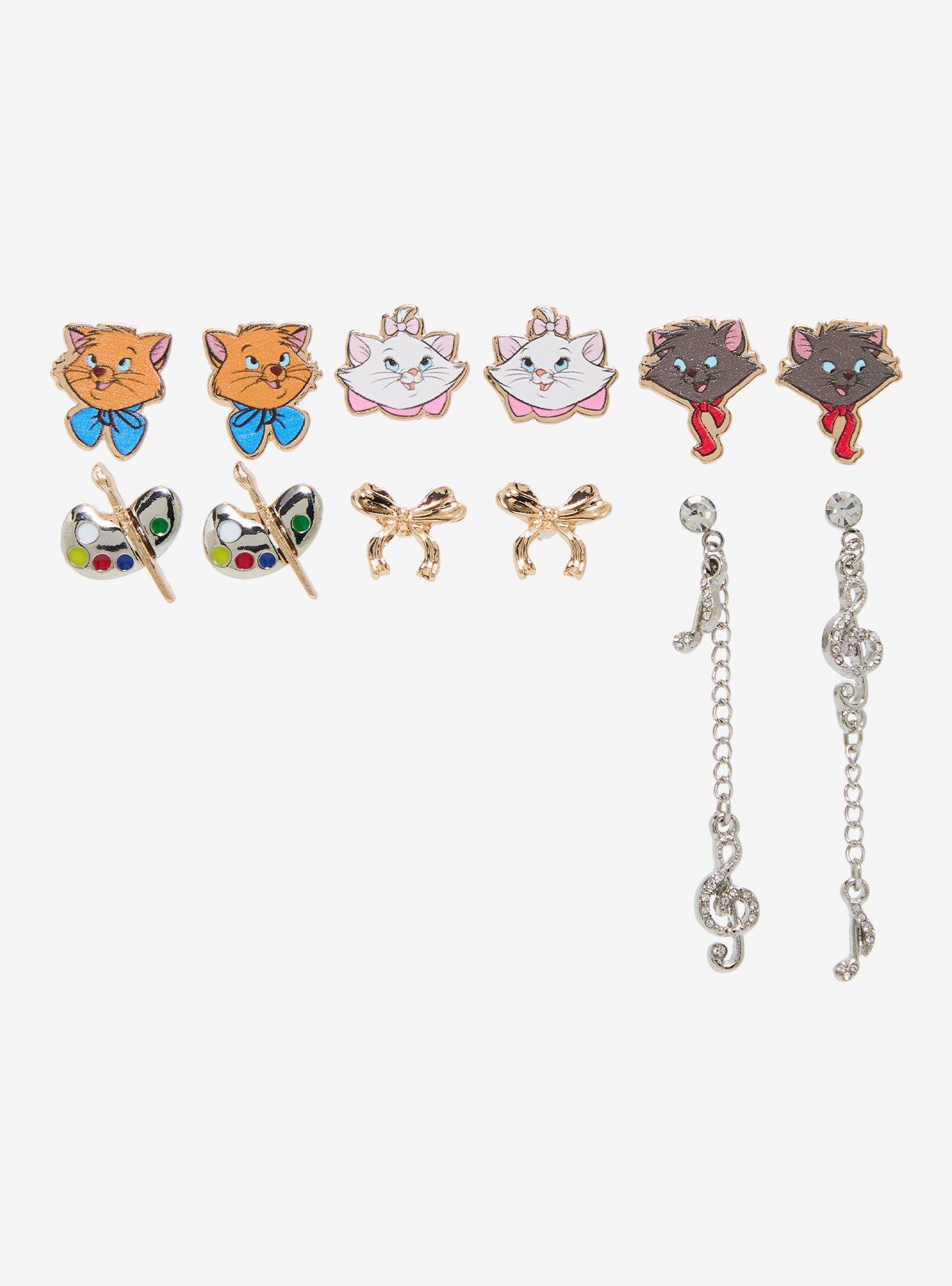 Disney The Aristocats Kittens Earrings Set - BoxLunch Exclusive, , hi-res