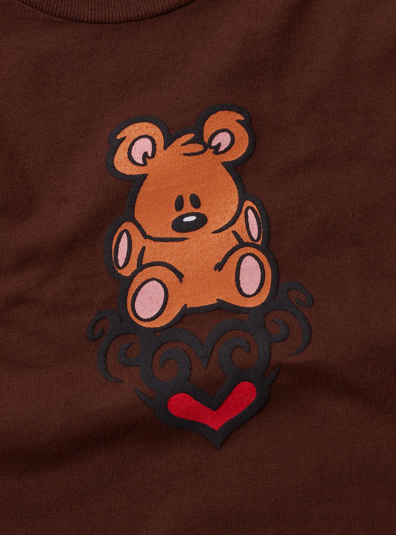 Garfield Group Double-Sided Puff Print T-Shirt, BROWN, alternate