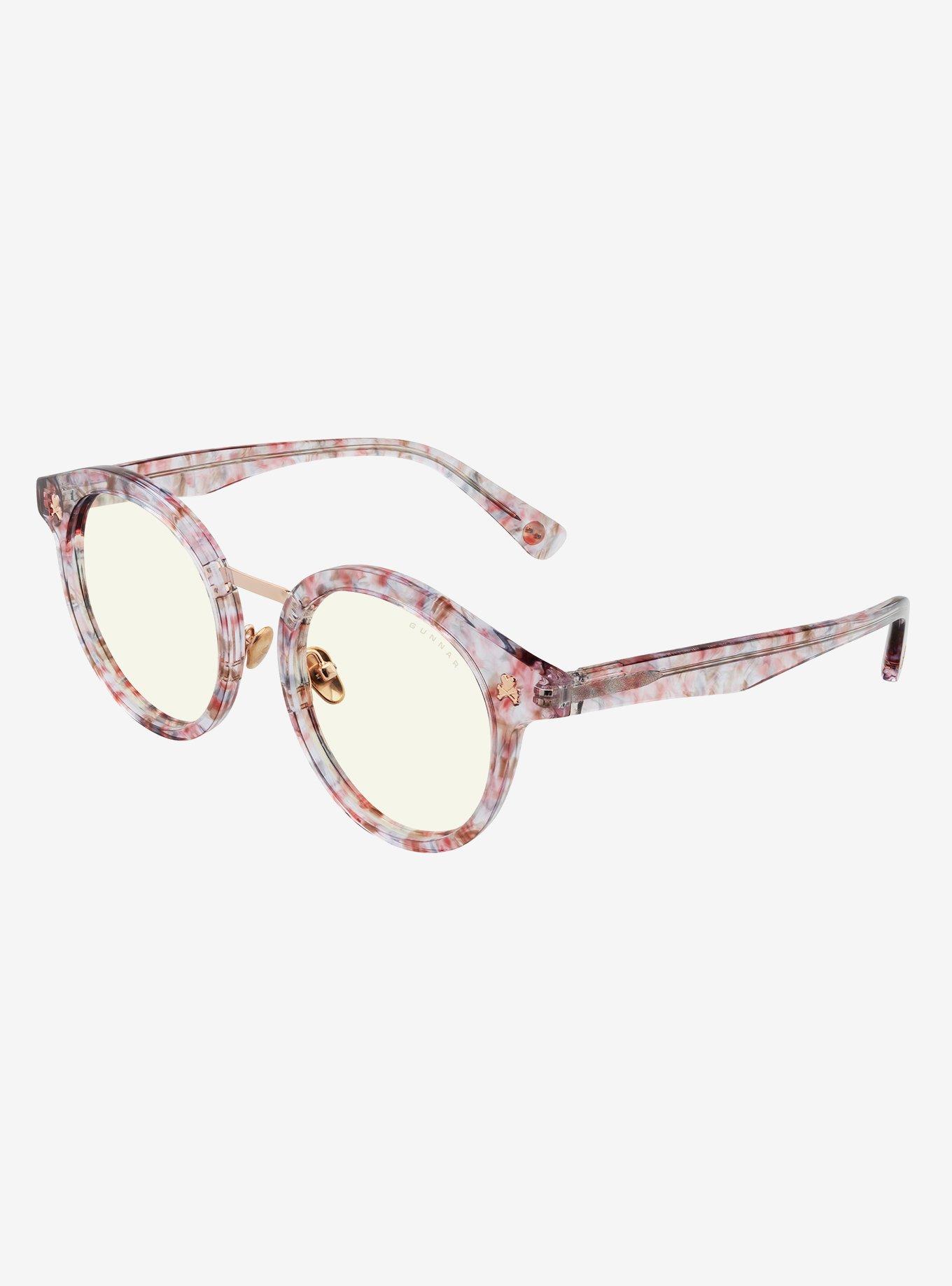 GUNNAR x tokidoki Flower Power Clear Tint Blue Light Glasses, , alternate