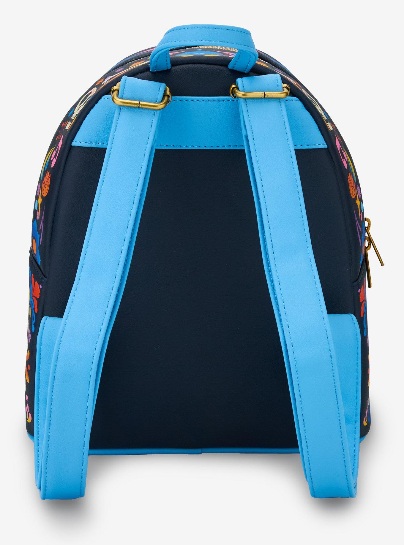 Loungefly Disney Pixar Coco Trio Art Mini Backpack, , alternate