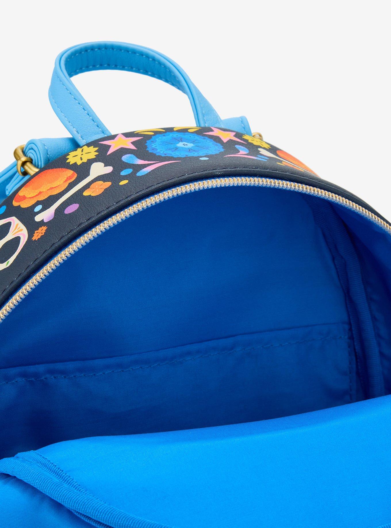 Loungefly Disney Pixar Coco Trio Art Mini Backpack, , alternate